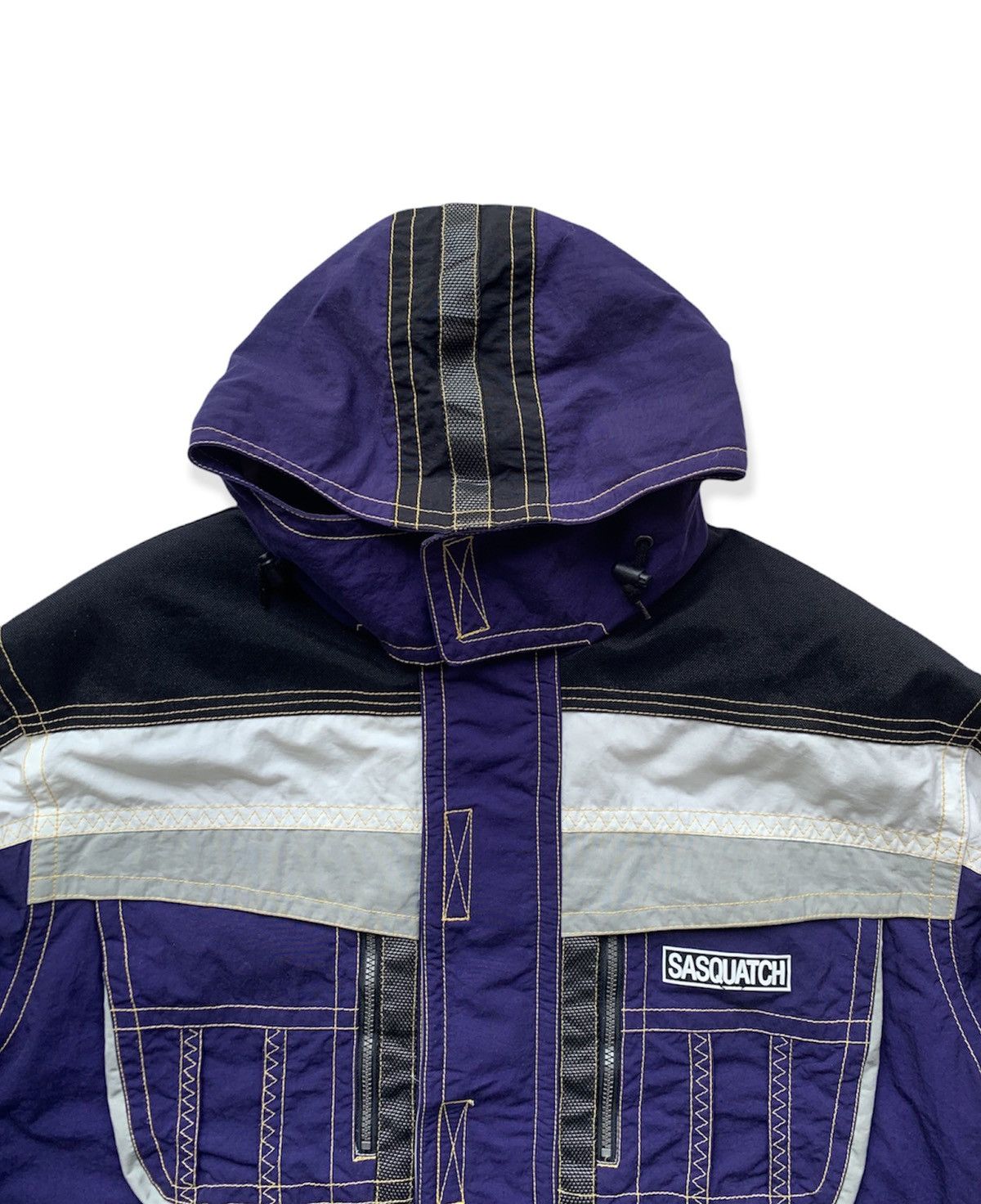 Vintage 🎿VINTAGE SASQUATCH JAPANA BEAUTIFUL Purple Ski Jacket Size US XXL / EU 58 / 5 - 5 Thumbnail
