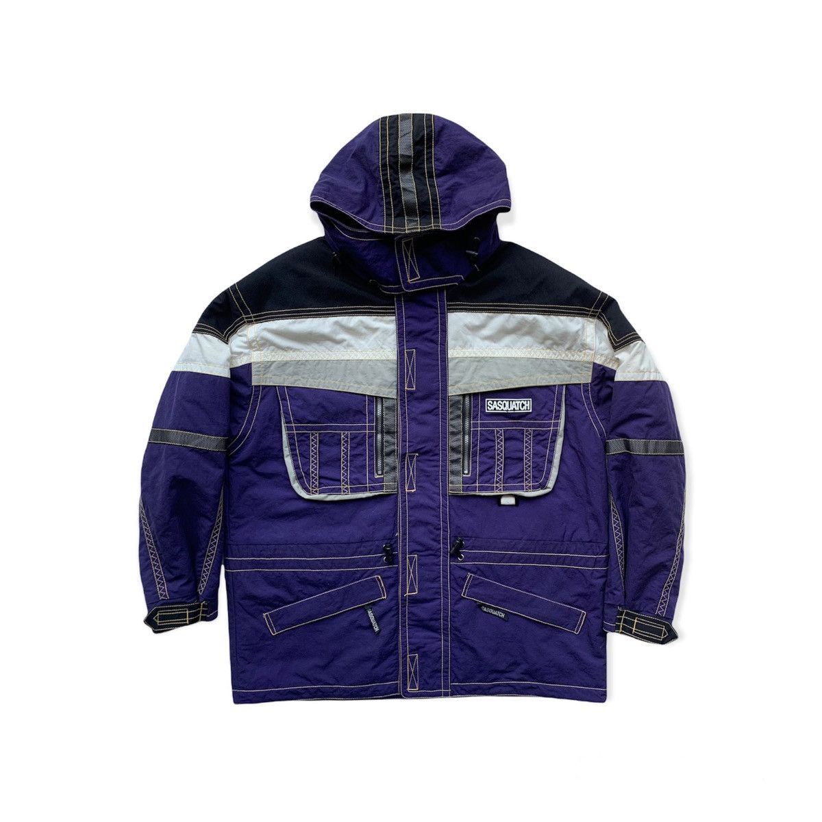 Vintage 🎿VINTAGE SASQUATCH JAPANA BEAUTIFUL Purple Ski Jacket Size US XXL / EU 58 / 5 - 1 Thumbnail