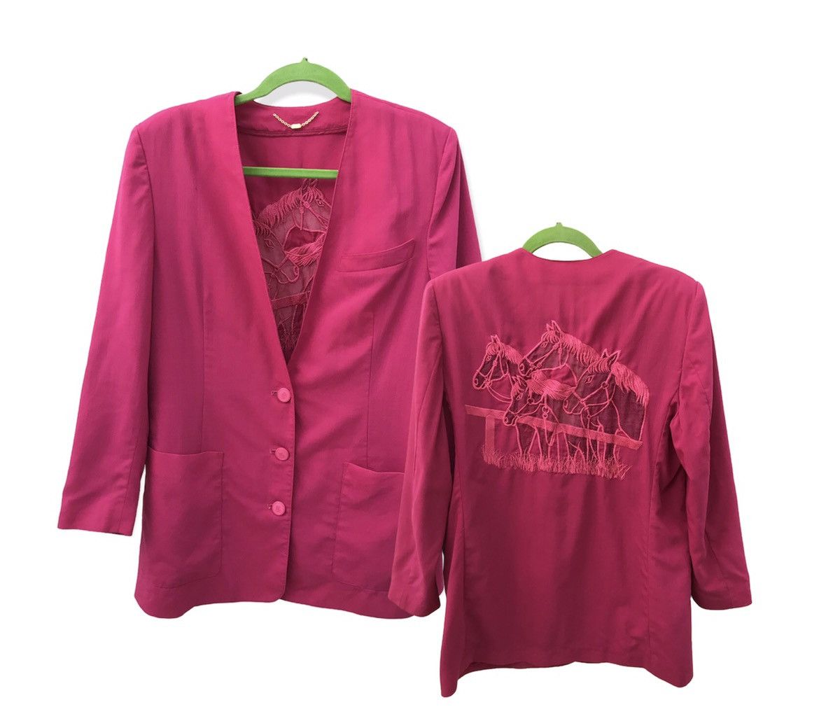 image of Art x Habitat Gk Unique Jacket in Fluo Pink, Women's (Size Medium)