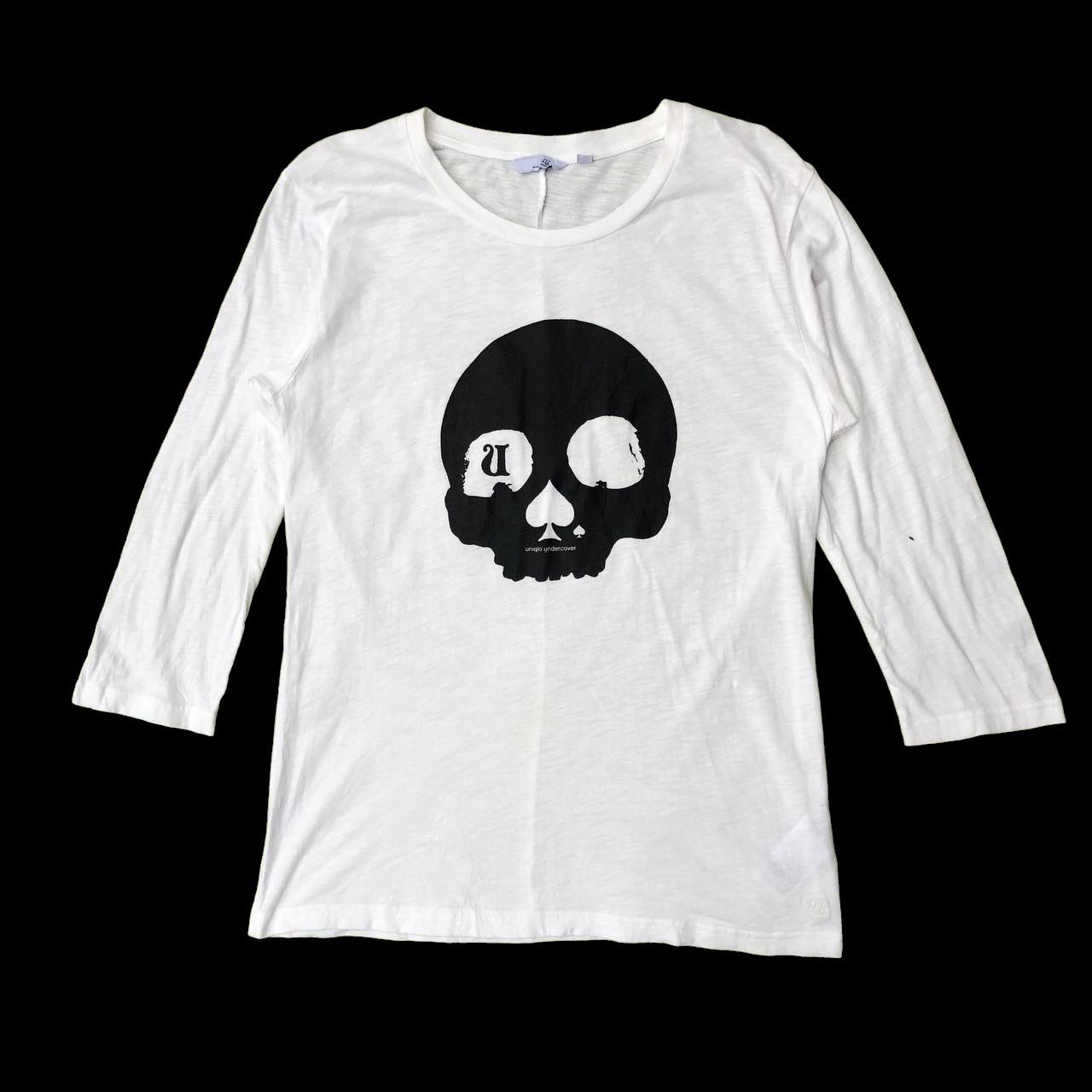 Pre-owned Undercover X Uniqlo Undercover By Uniqlo Skulls Shirt In White