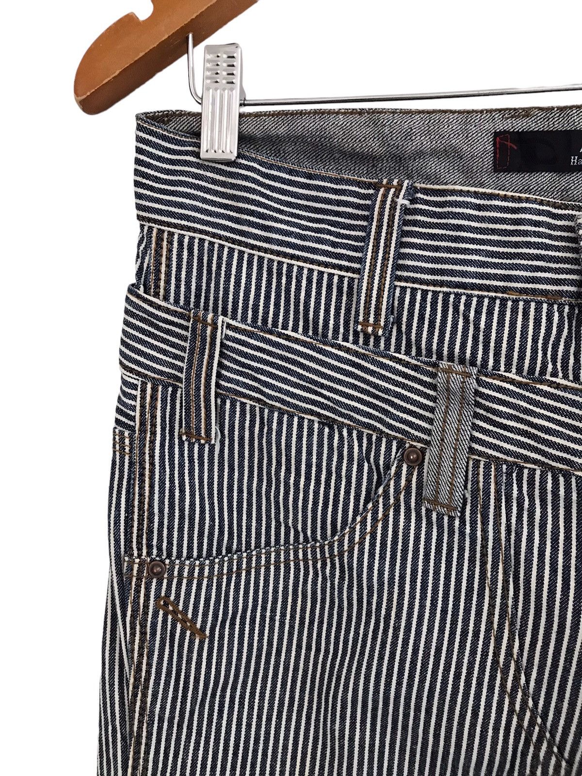 Japanese Brand Dorminate Double Waist Hickory Handcrafted Jeans Size US 30 / EU 46 - 3 Thumbnail