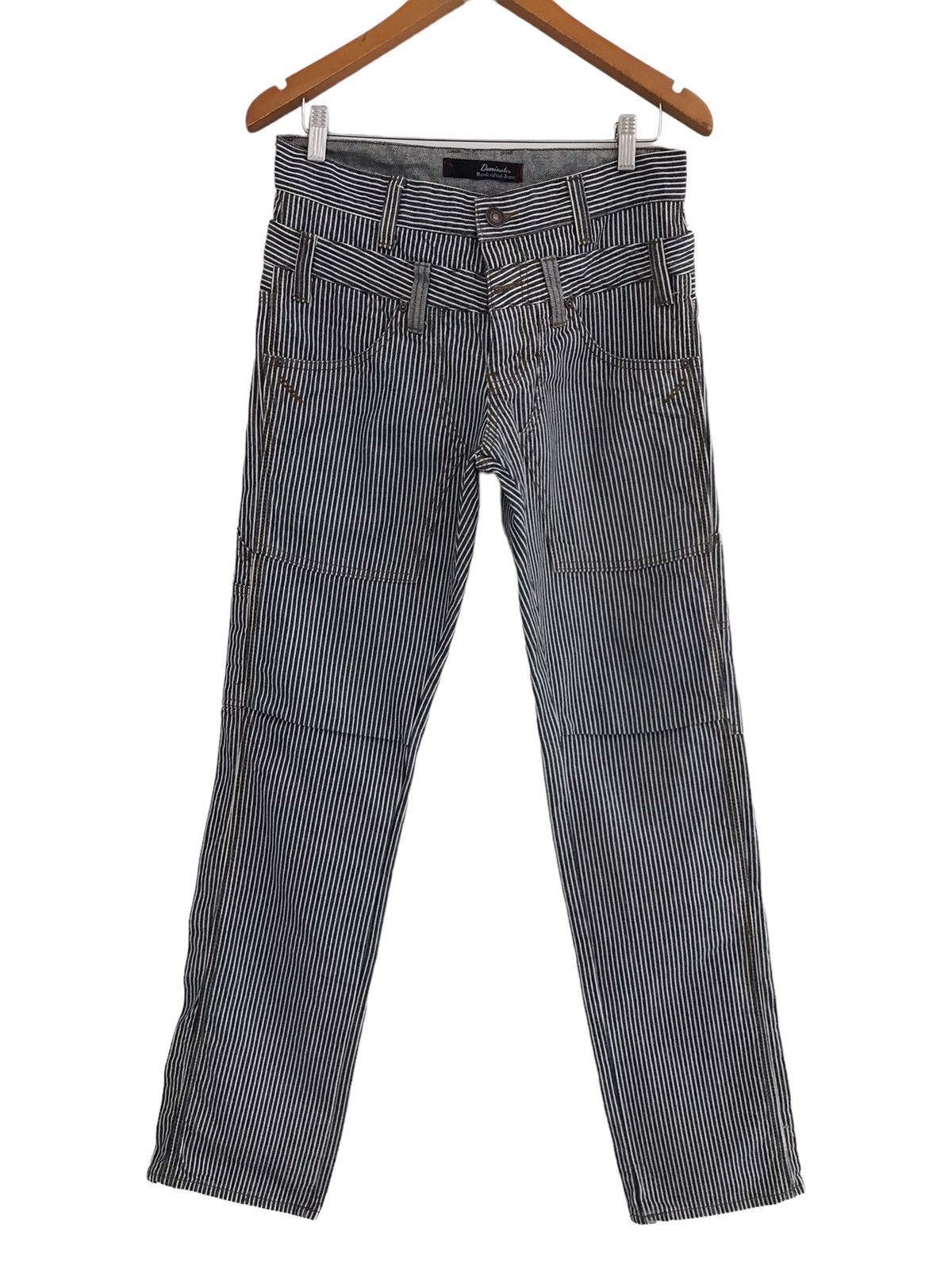 Japanese Brand Dorminate Double Waist Hickory Handcrafted Jeans Size US 30 / EU 46 - 1 Thumbnail