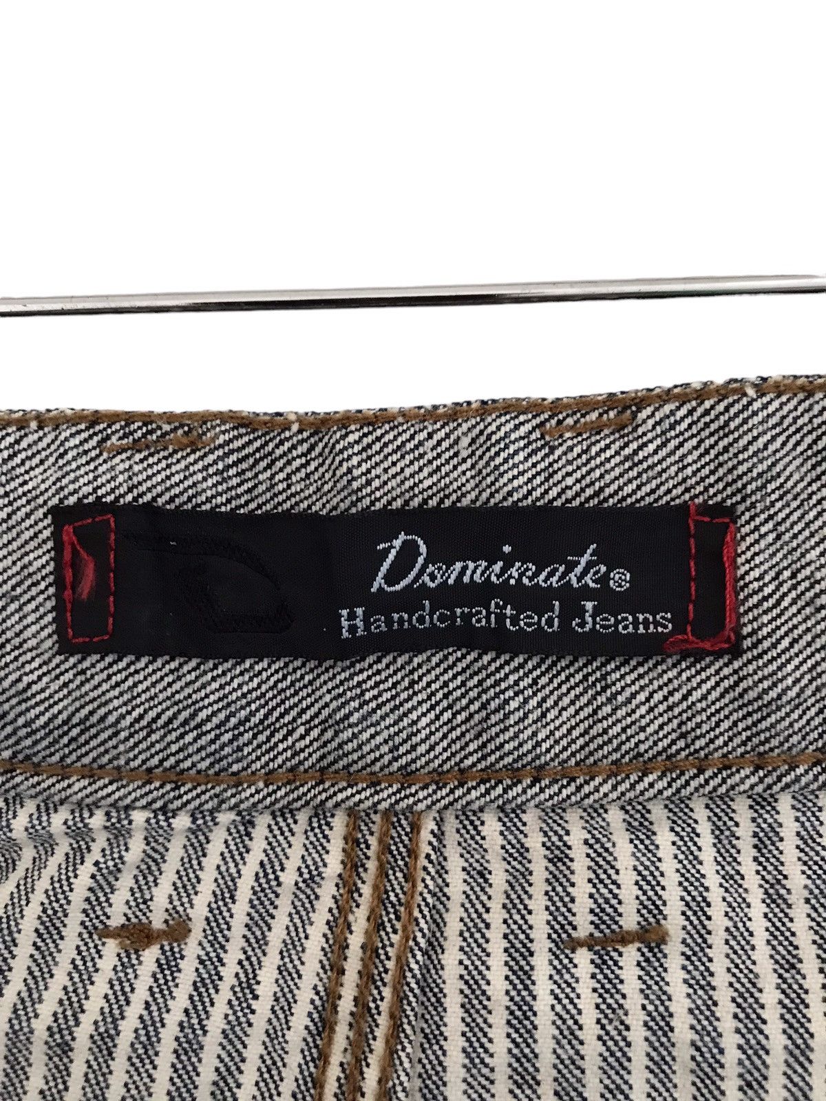 Japanese Brand Dorminate Double Waist Hickory Handcrafted Jeans Size US 30 / EU 46 - 12 Thumbnail
