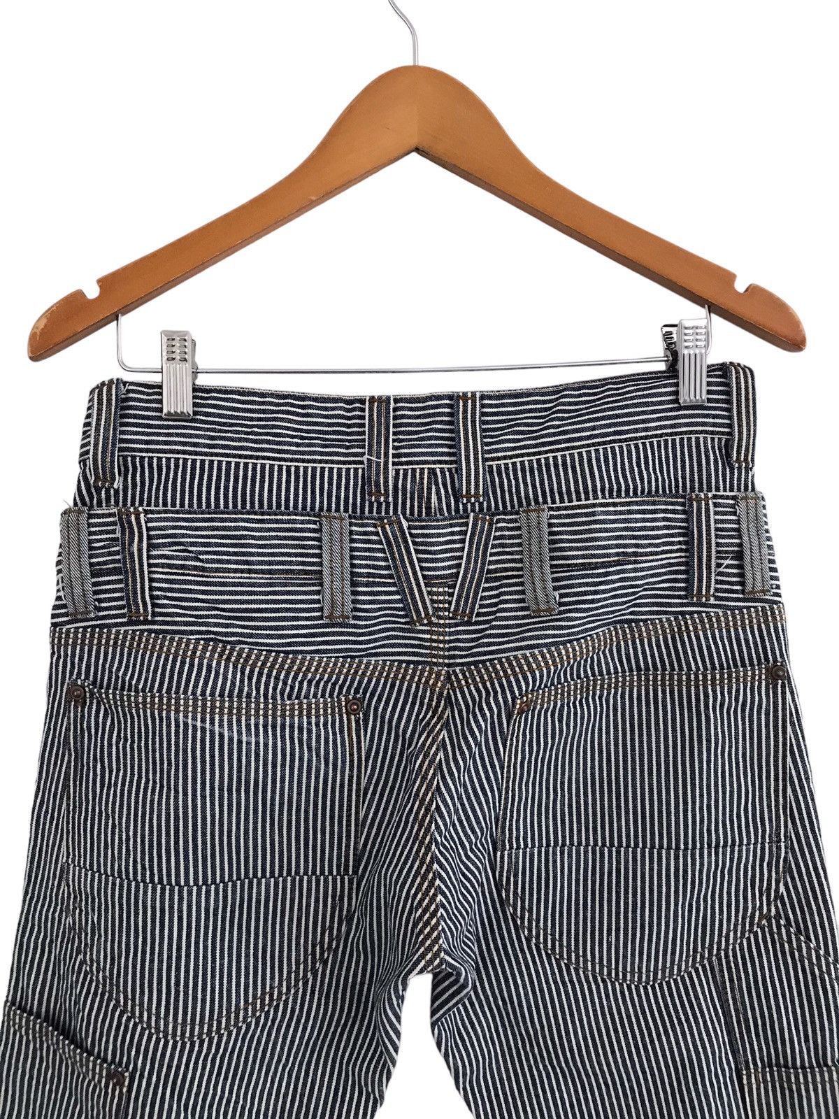 Japanese Brand Dorminate Double Waist Hickory Handcrafted Jeans Size US 30 / EU 46 - 10 Thumbnail