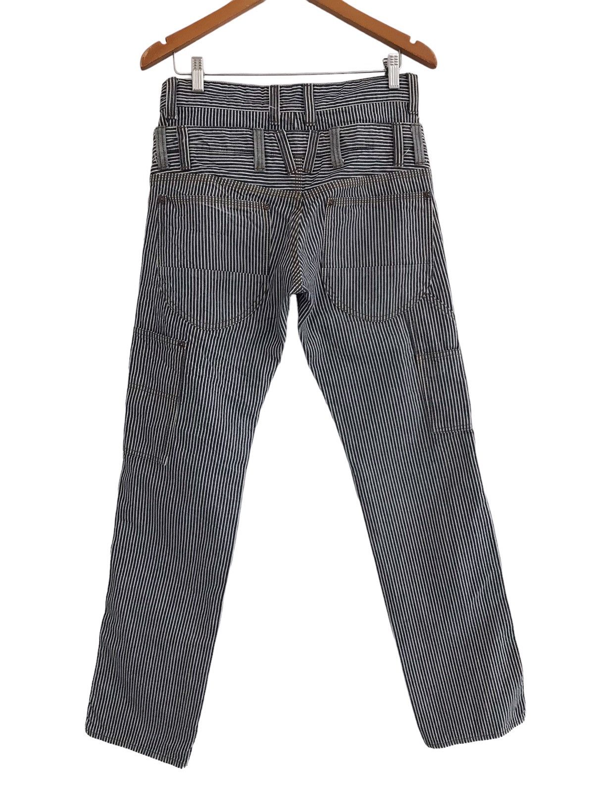 Japanese Brand Dorminate Double Waist Hickory Handcrafted Jeans Size US 30 / EU 46 - 6 Thumbnail