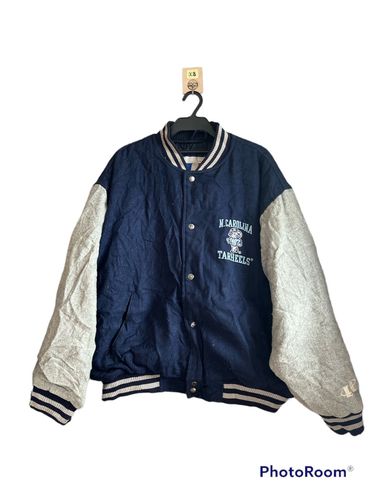 Vintage Vintage varsity jacket N.carolina jc3 Size US L / EU 52-54 / 3 - 1 Thumbnail