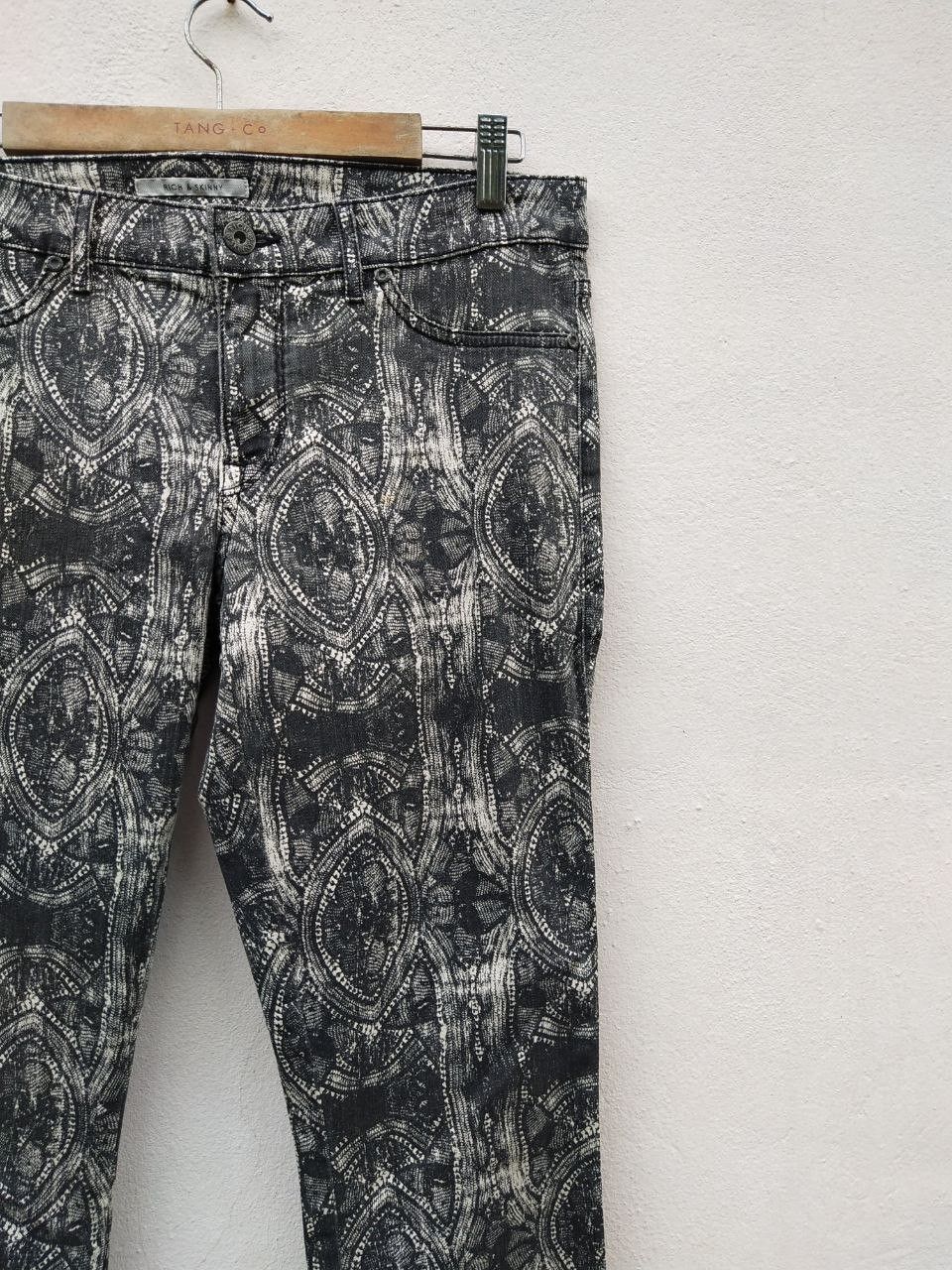 Japanese Brand Rare!! Psychedelic Rich & Skinny Stretchable Trousers Pant Size US 33 - 7 Thumbnail