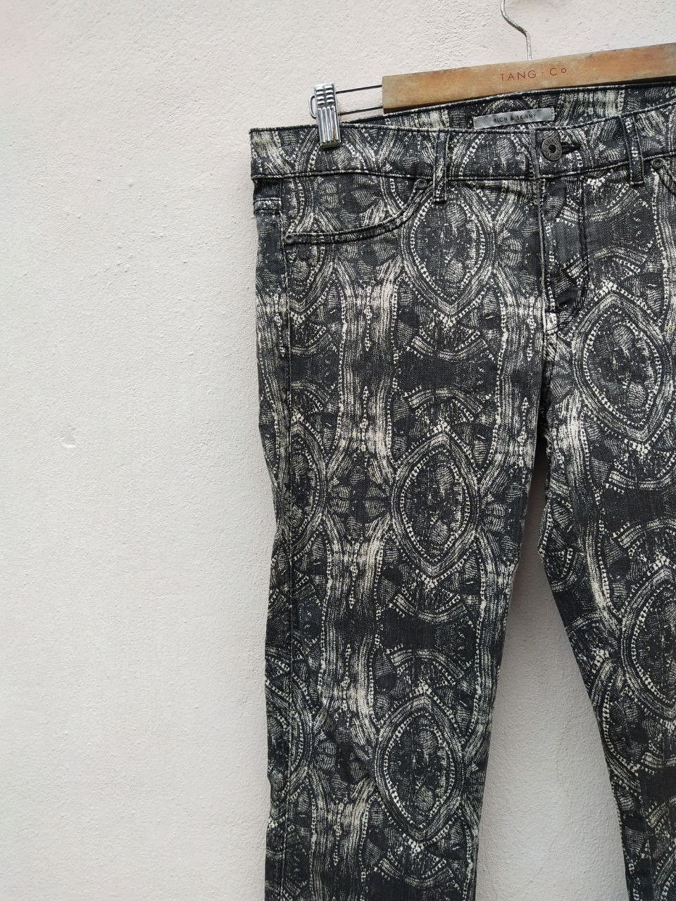 Japanese Brand Rare!! Psychedelic Rich & Skinny Stretchable Trousers Pant Size US 33 - 5 Thumbnail