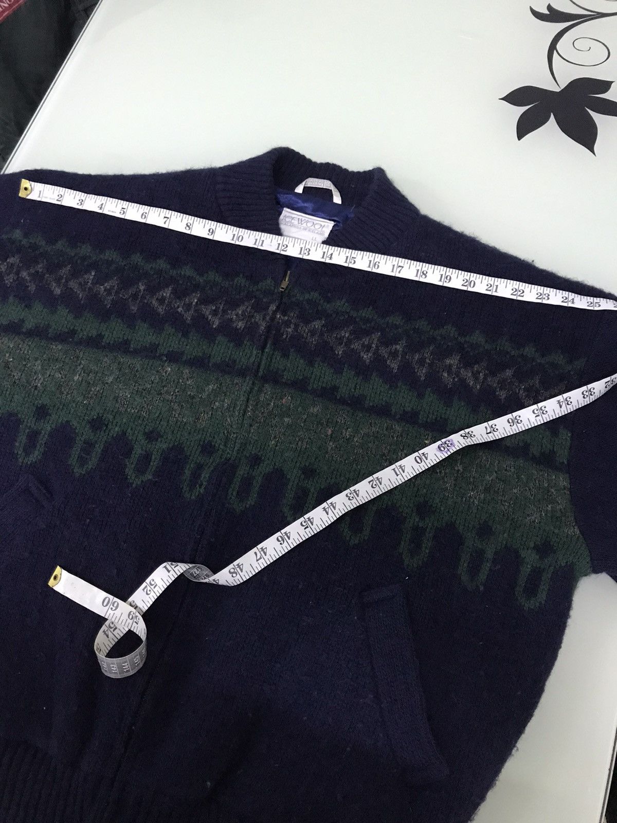 Japanese Brand Vintage Icewool by Alafoss of Iceland Knit Wool Jacket Size US XL / EU 56 / 4 - 20 Thumbnail