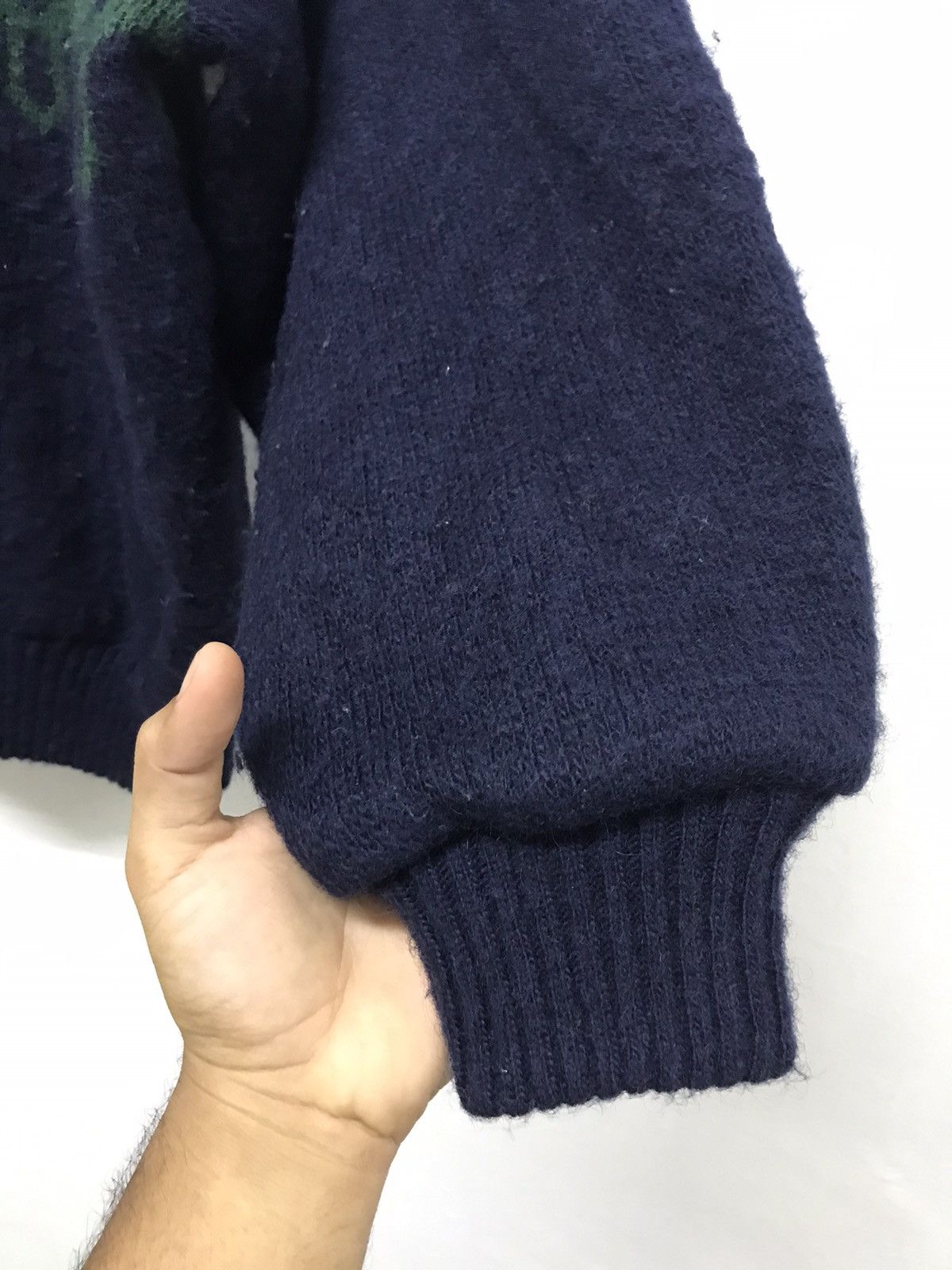 Japanese Brand Vintage Icewool by Alafoss of Iceland Knit Wool Jacket Size US XL / EU 56 / 4 - 6 Thumbnail