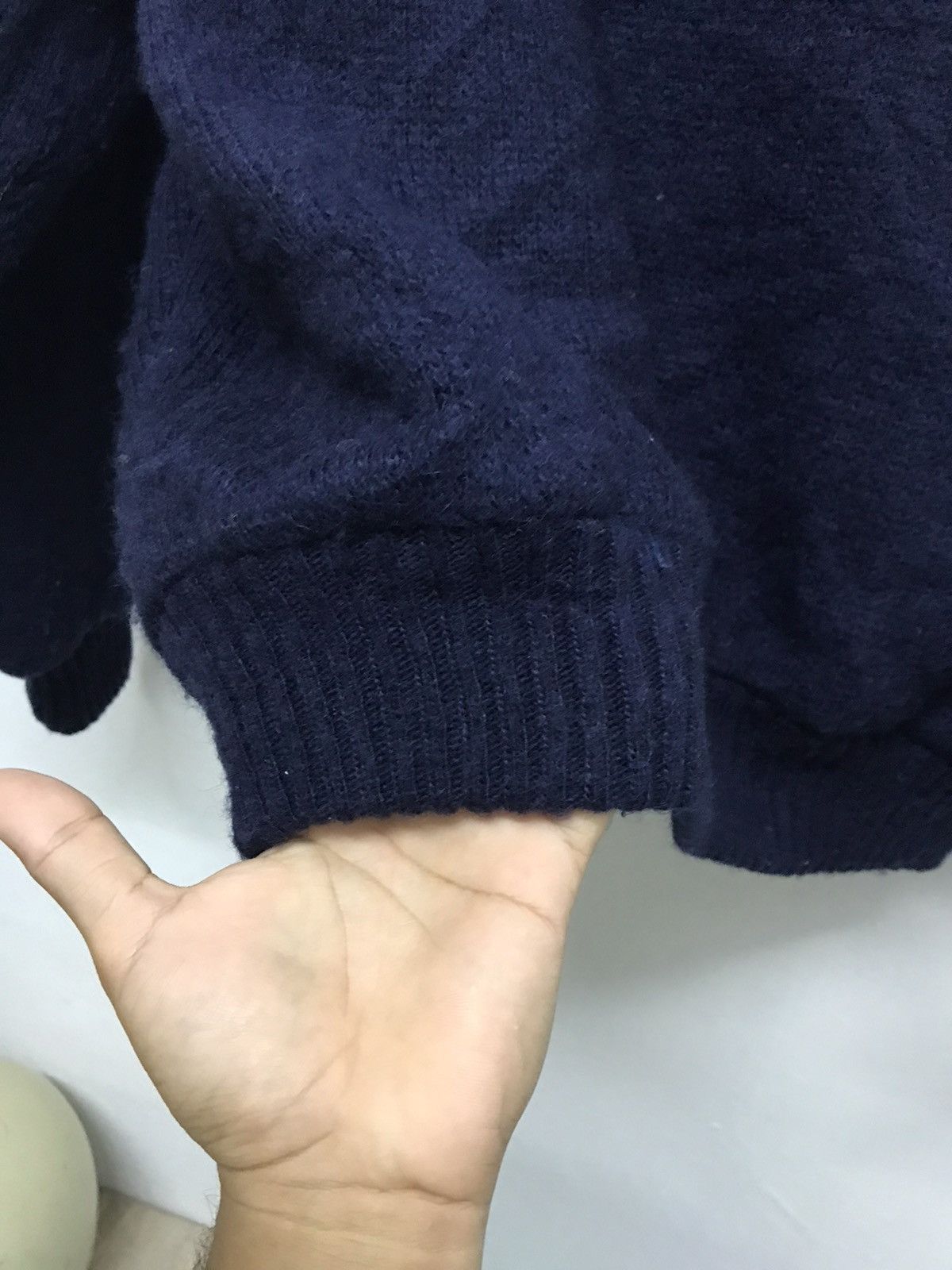 Japanese Brand Vintage Icewool by Alafoss of Iceland Knit Wool Jacket Size US XL / EU 56 / 4 - 15 Thumbnail