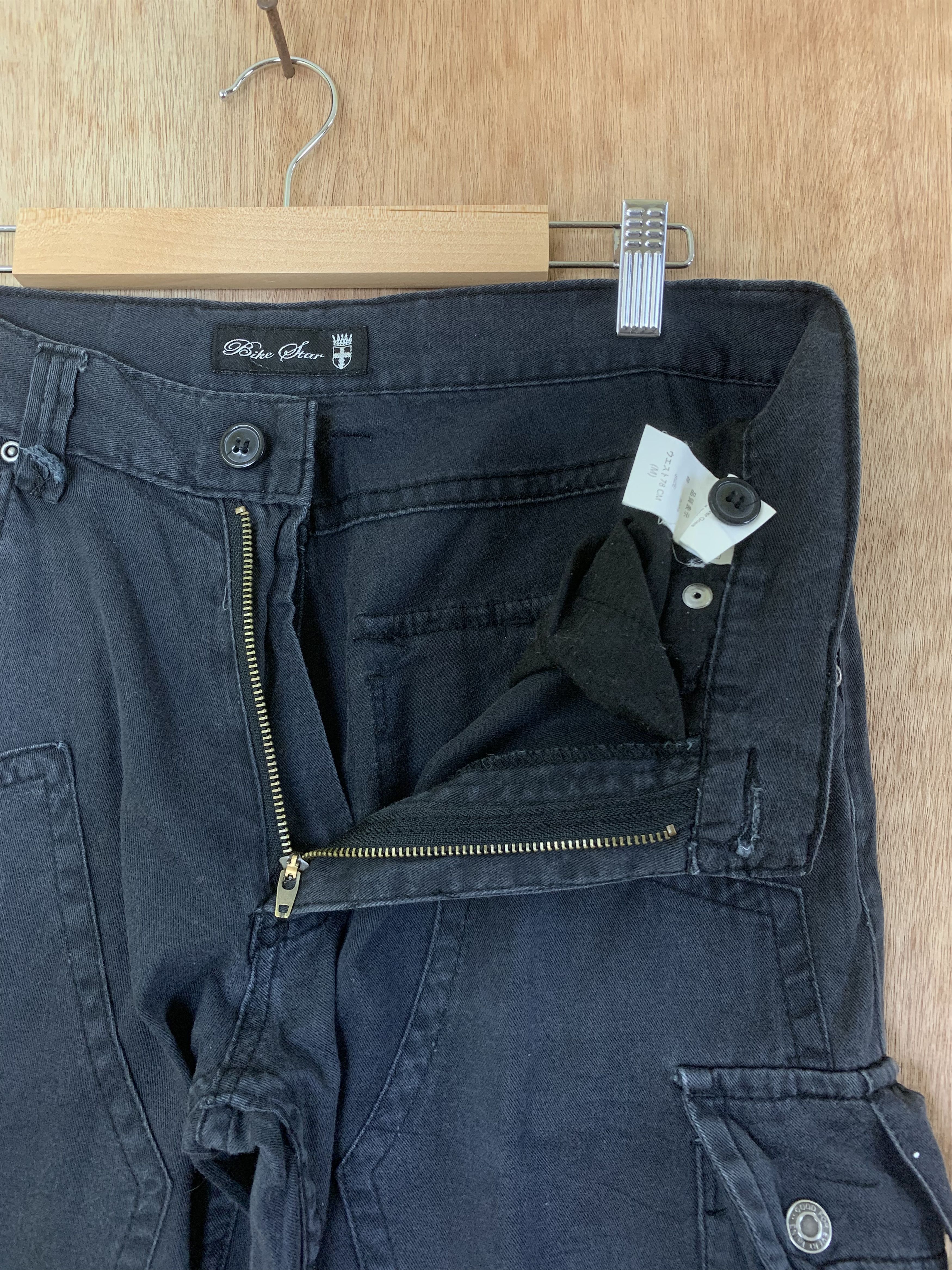 Japanese Brand Cargo Pants Double knee Bike Star Multipocket Seditionaries Size US 30 / EU 46 - 6 Thumbnail