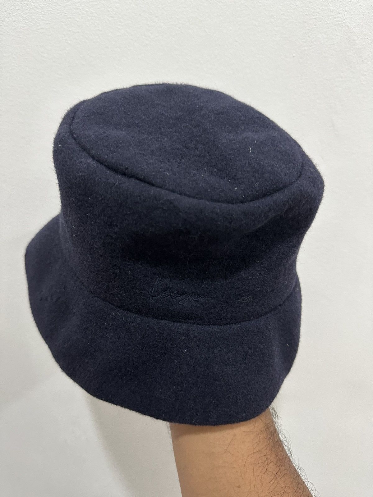 Kenzo 🔥Vintage🔥 Kenzo Signature Wool Bucket Hat Size ONE SIZE - 2 Thumbnail