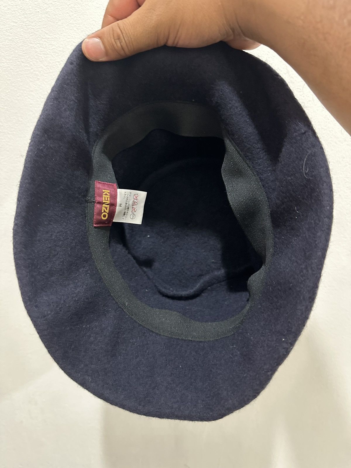 Kenzo 🔥Vintage🔥 Kenzo Signature Wool Bucket Hat Size ONE SIZE - 5 Thumbnail