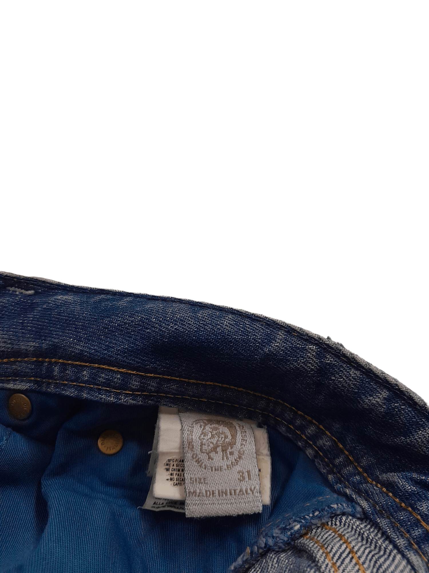 Diesel Diesel Levan Distressed Denim (E605) Size US 31 - 4 Thumbnail