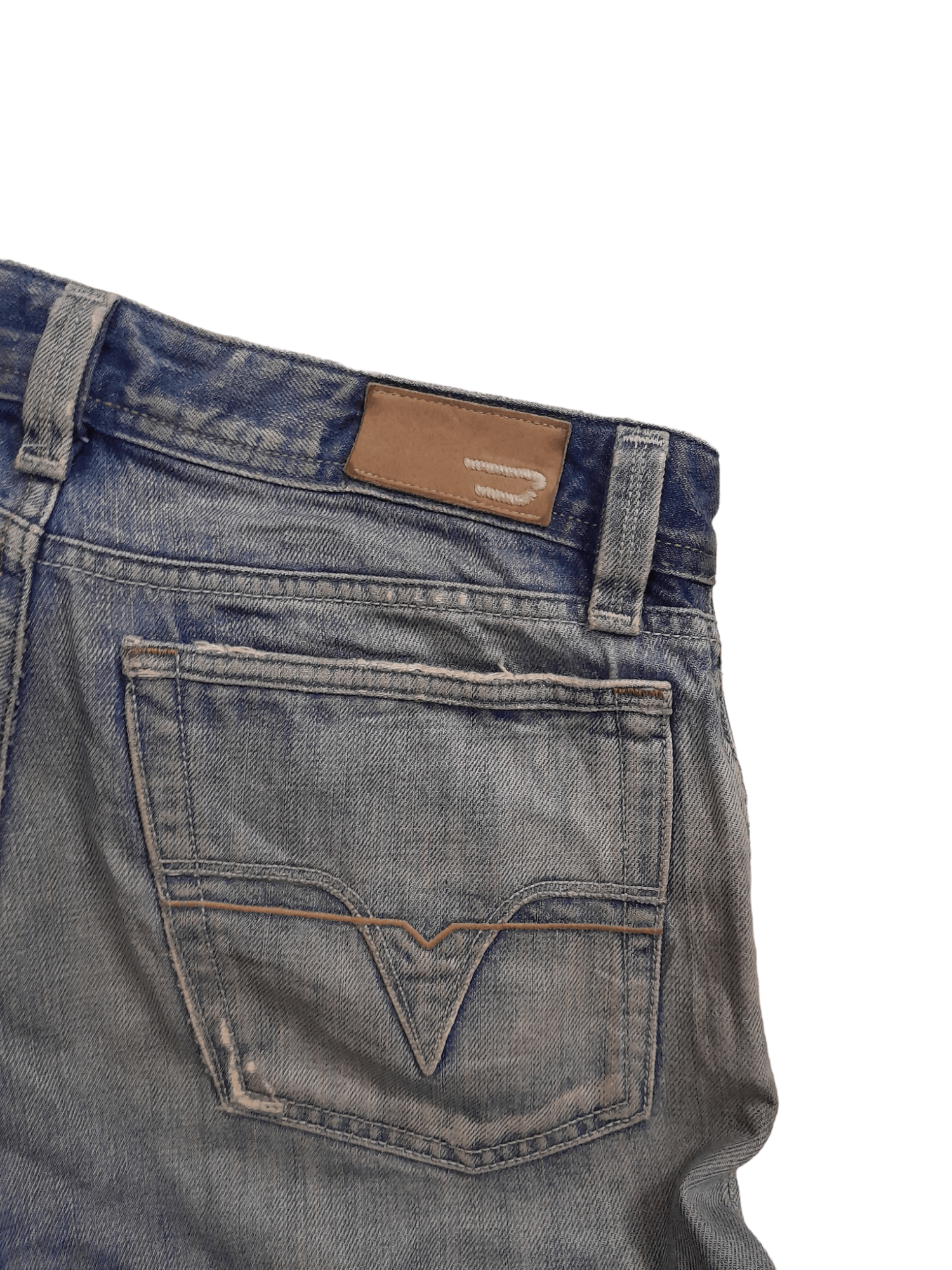 Diesel Diesel Levan Distressed Denim (E605) Size US 31 - 8 Thumbnail