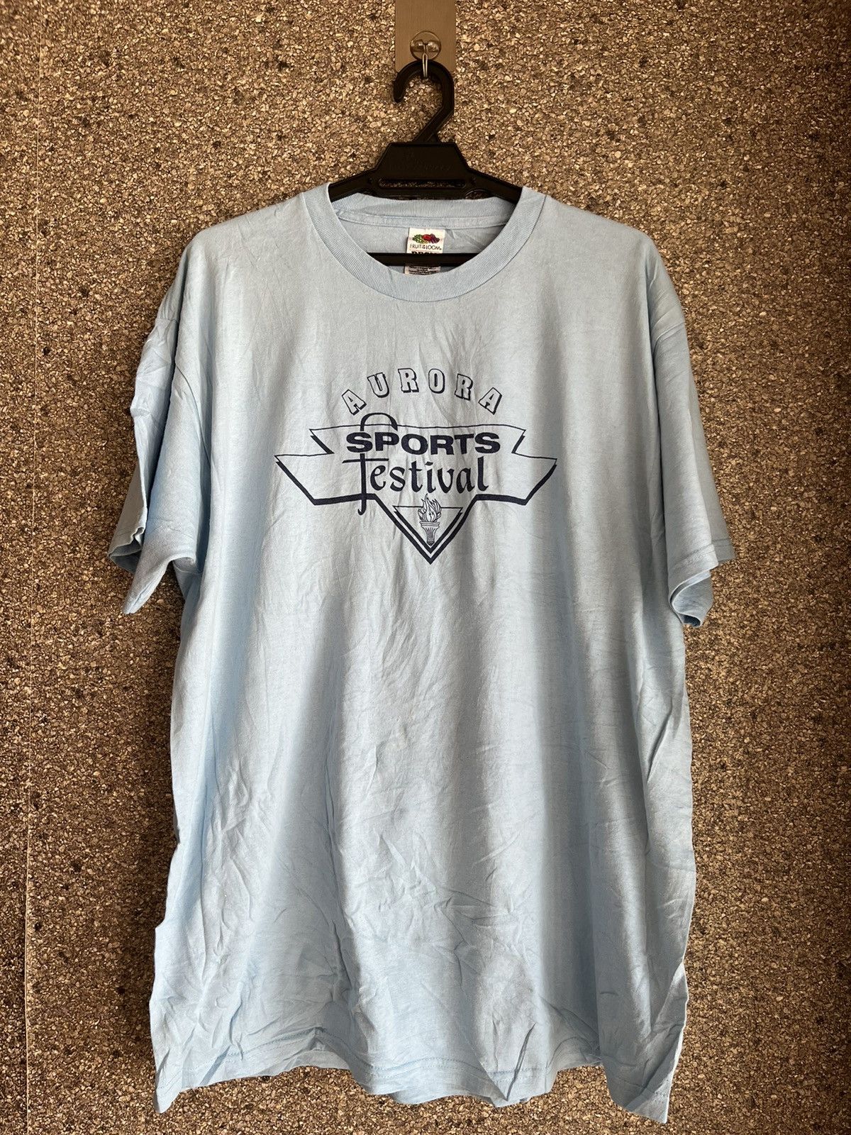 Image of Vintage Aurora Ft41 in Light Blue, Men's (Size XL)