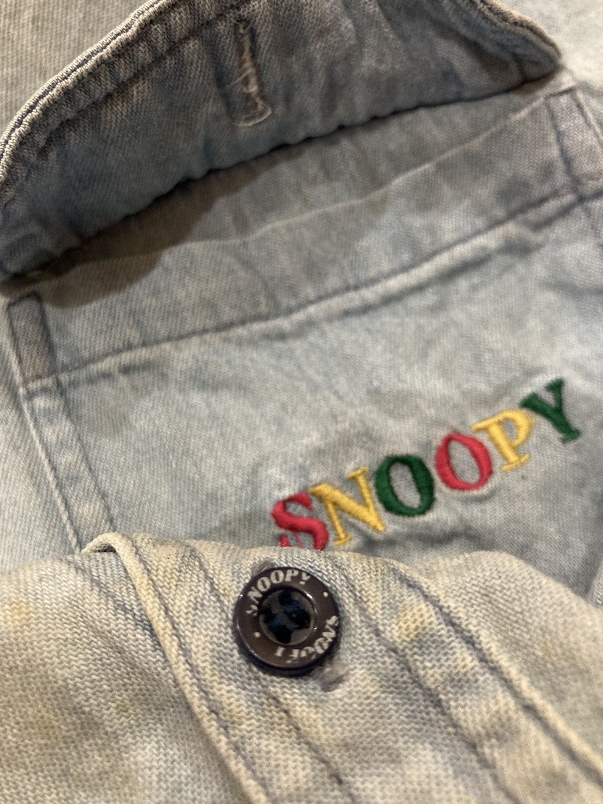 Cartoon Network Snoopy Peanuts Button Up Shirt Size US XL / EU 56 / 4 - 7 Thumbnail