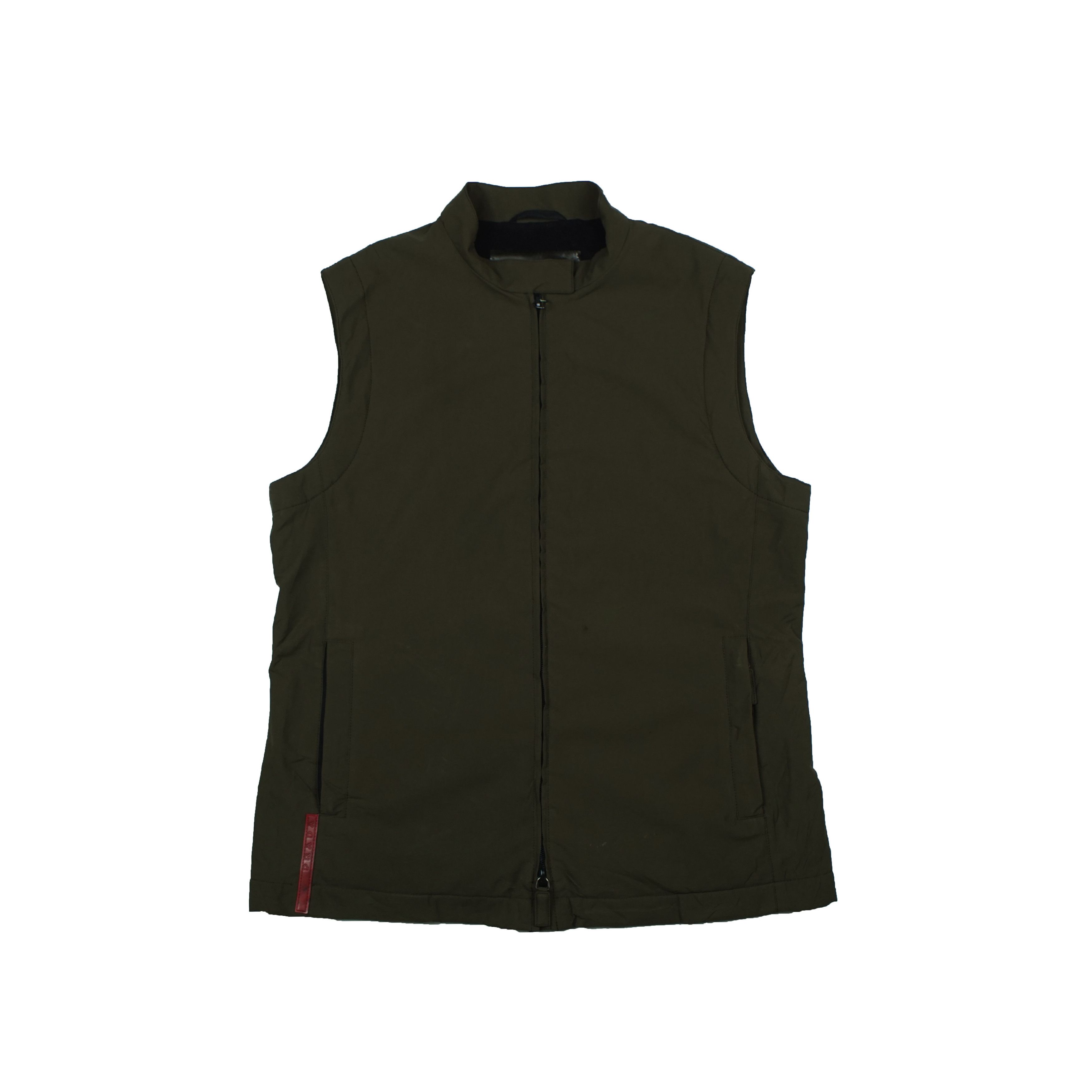 Prada Prada Brown Nylon Vest Size M / US 6-8 / IT 42-44 - 1 Thumbnail