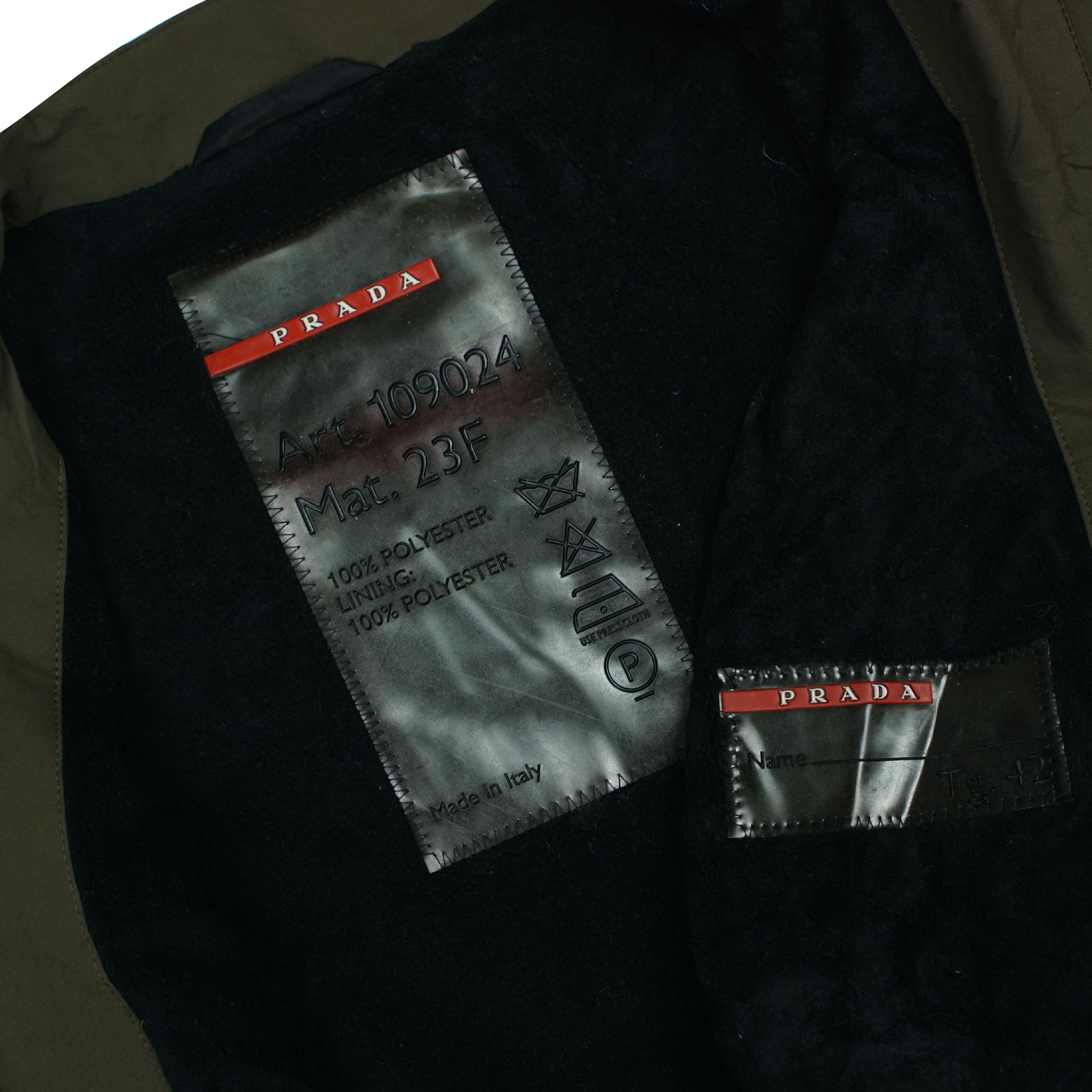 Prada Prada Brown Nylon Vest Size M / US 6-8 / IT 42-44 - 7 Thumbnail