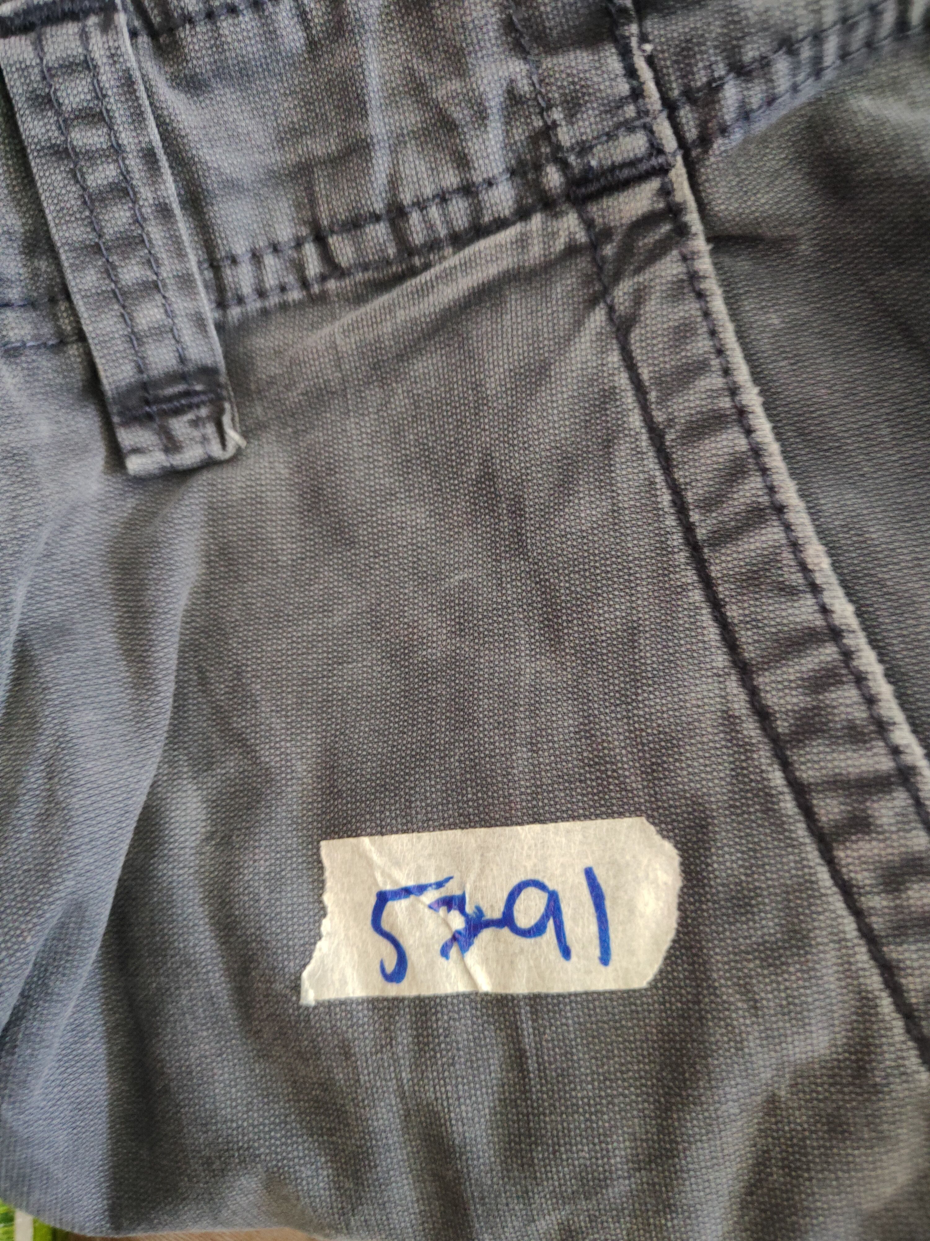 Japanese Brand × Vintage Uniqlo Dark Blue Multi Pocket Tactical Cargo Pants #5291 Size US 35 - 14 Thumbnail