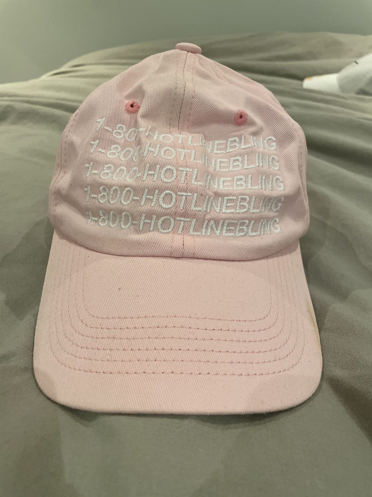 Drake × October's Very Own OVO DRAKE 1-800 HOTLINE BLING HAT PINK OS Size ONE SIZE - 1 Thumbnail