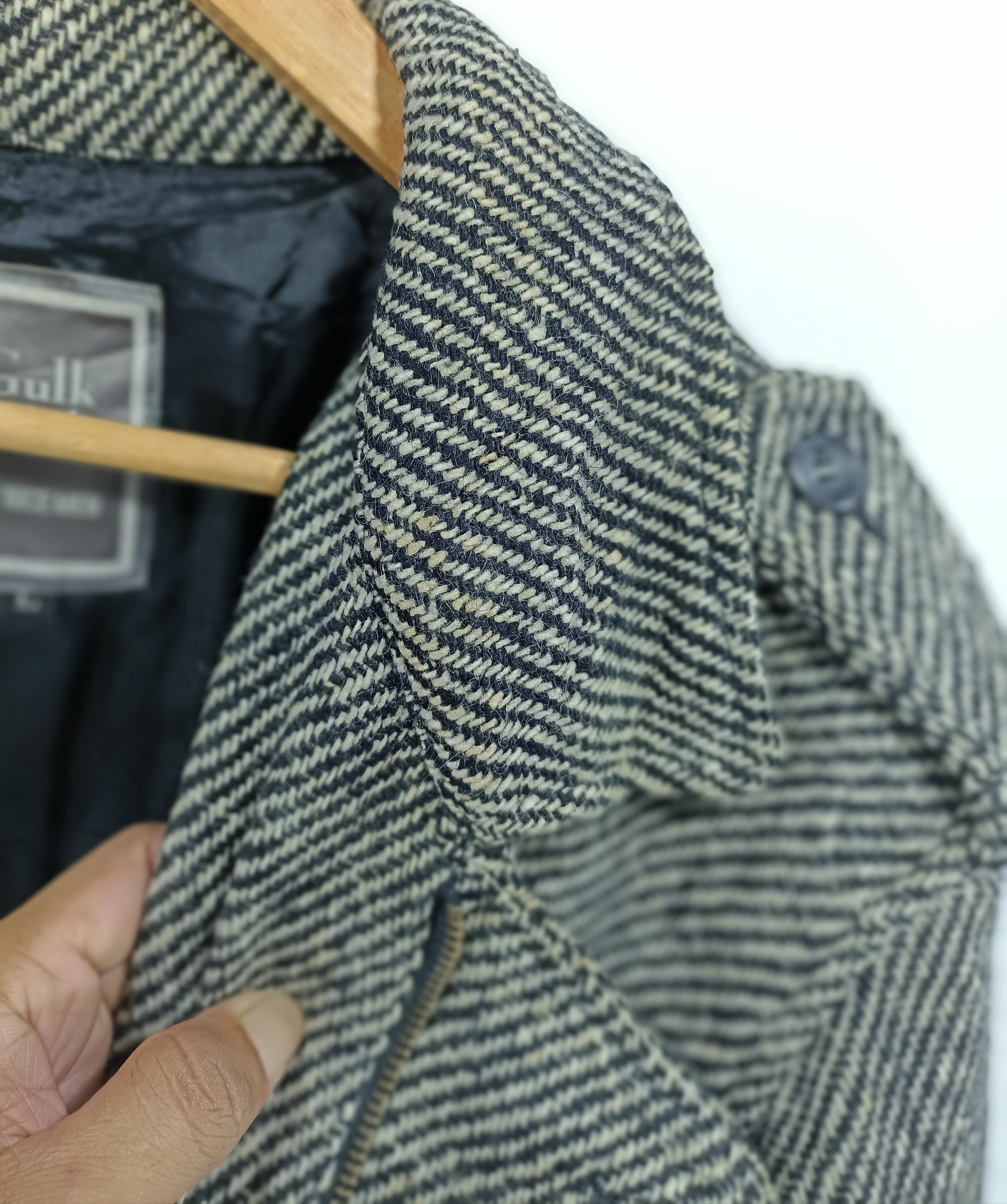 Japanese Brand × Vintage Vintage Gulk Club Thick Wool Bomber Jacket Size US M / EU 48-50 / 2 - 8 Thumbnail