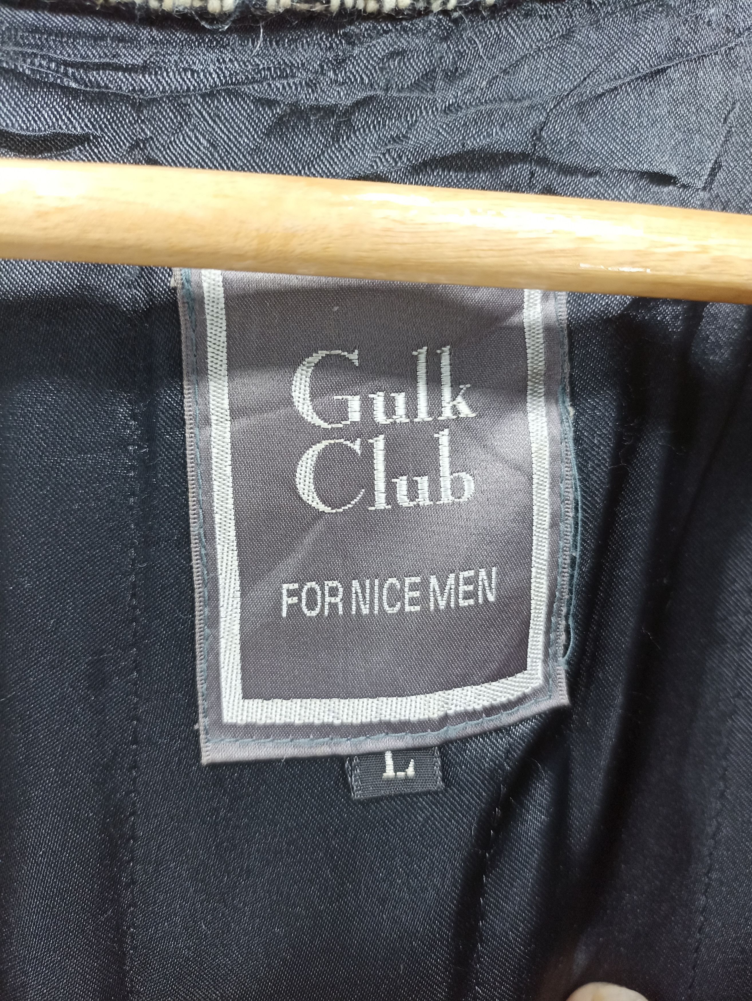 Japanese Brand × Vintage Vintage Gulk Club Thick Wool Bomber Jacket Size US M / EU 48-50 / 2 - 11 Thumbnail