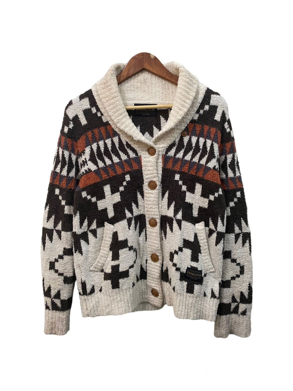 Pendleton Printed Knit Jacket