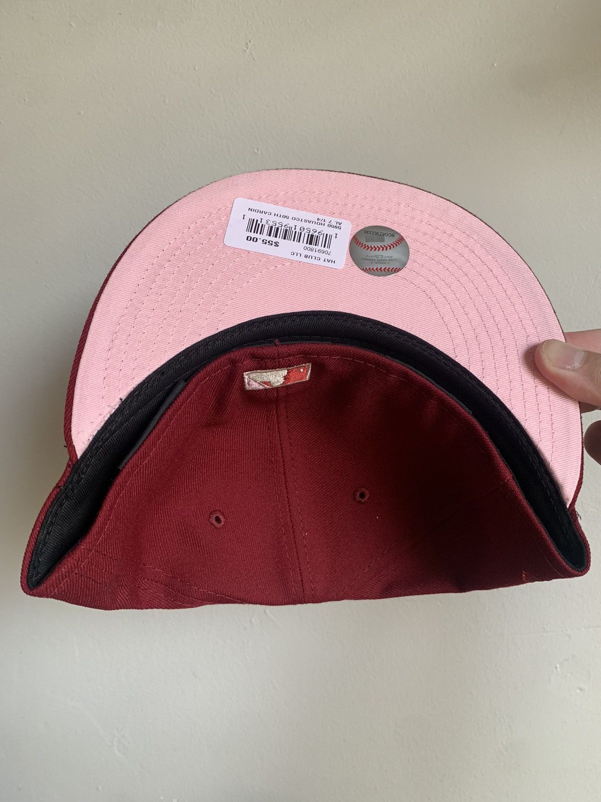 Hat Club Hat Club Red Velvet Houston Astros Concept Patch - 7 1/4 Size ONE SIZE - 3 Thumbnail