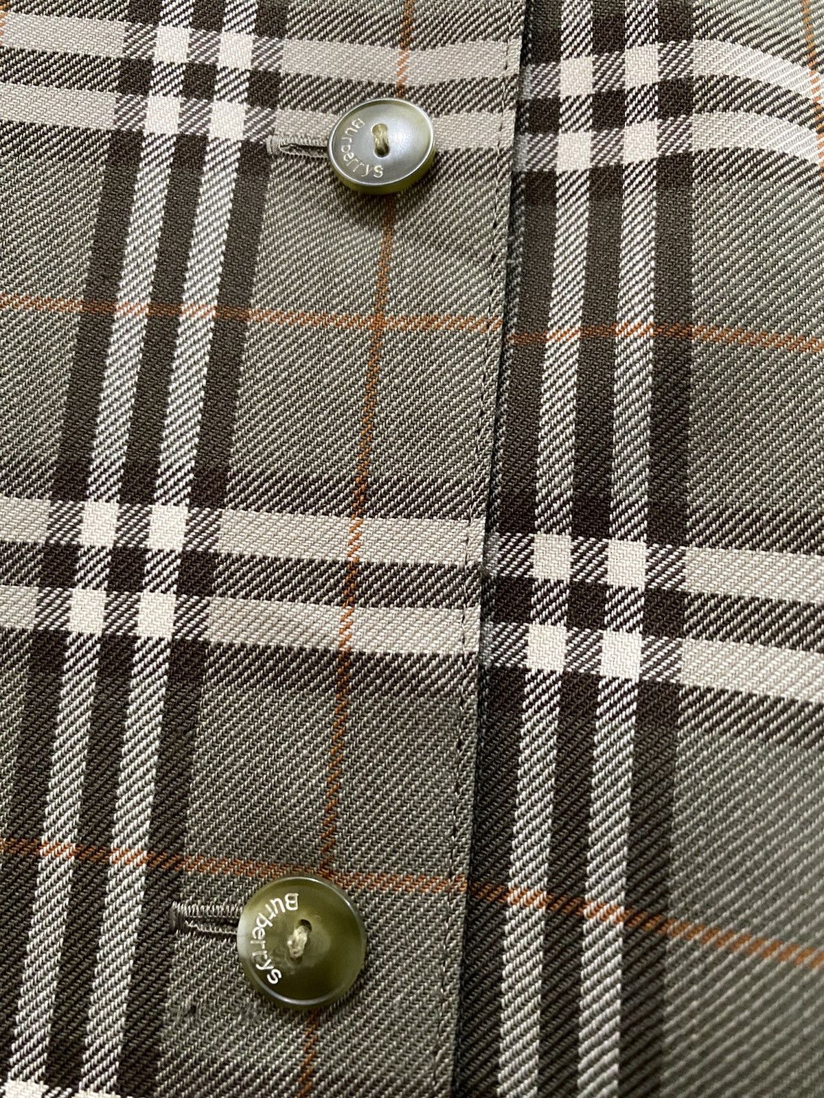 Burberry × Vintage Vintage Burberrys Beige Novacheck Button Size M / US 6-8 / IT 42-44 - 10 Thumbnail