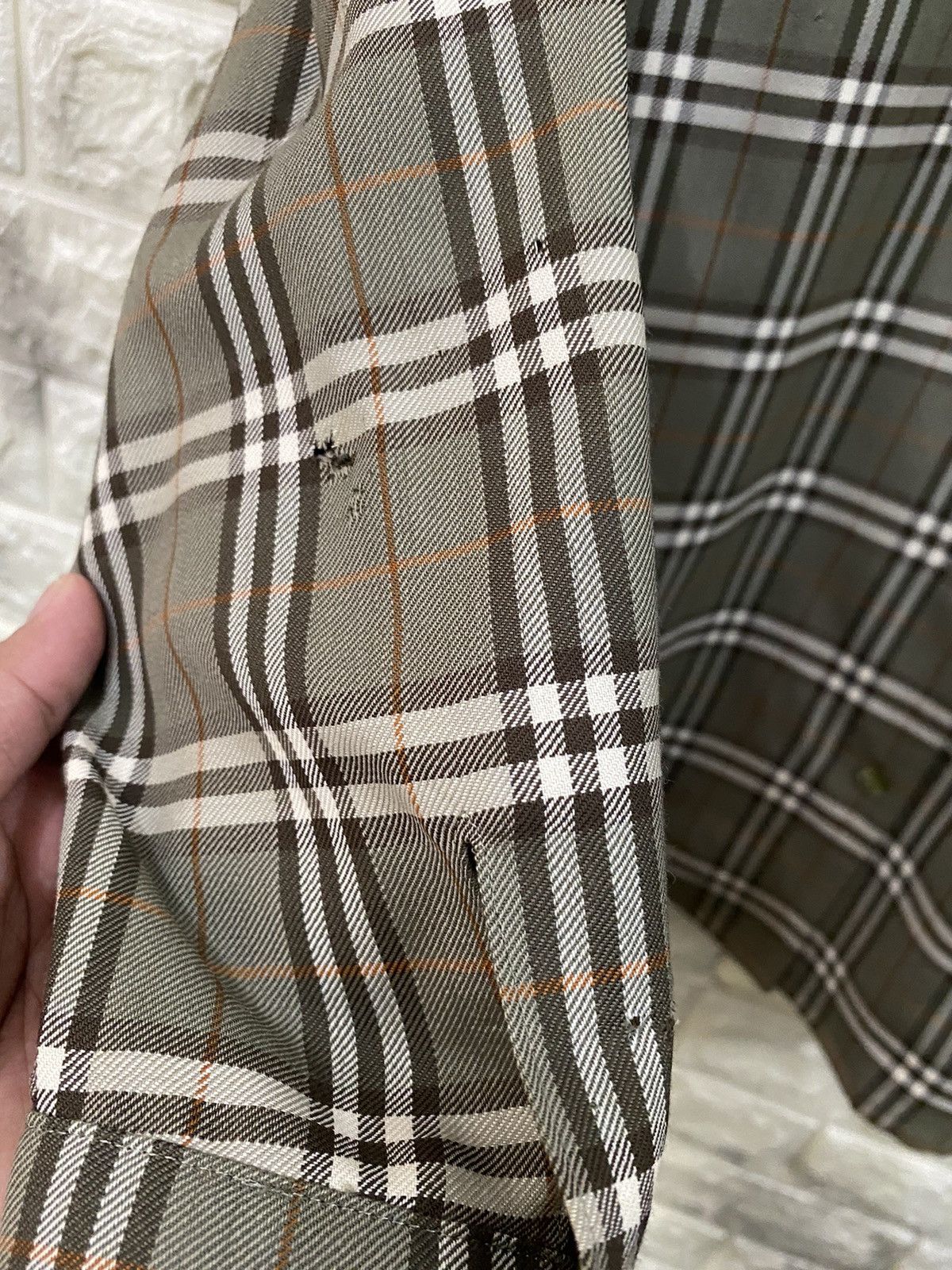 Burberry × Vintage Vintage Burberrys Beige Novacheck Button Size M / US 6-8 / IT 42-44 - 9 Thumbnail