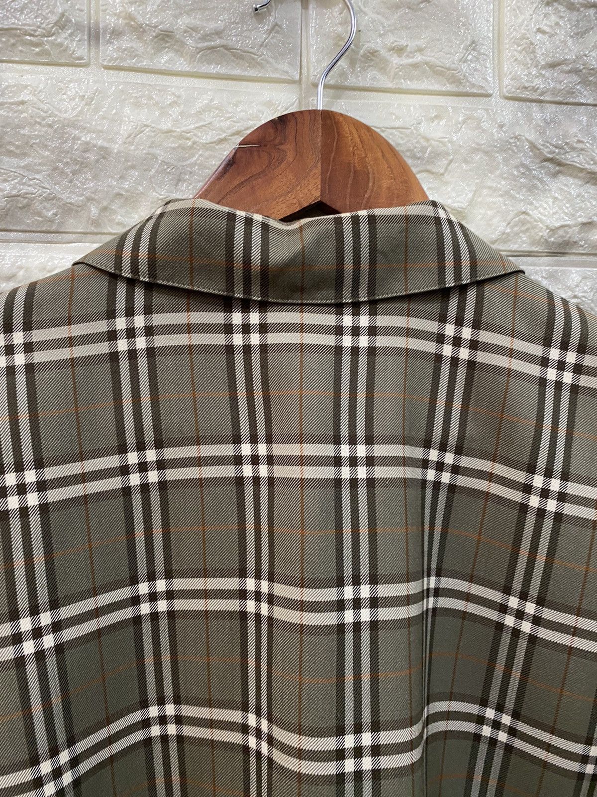 Burberry × Vintage Vintage Burberrys Beige Novacheck Button Size M / US 6-8 / IT 42-44 - 7 Thumbnail