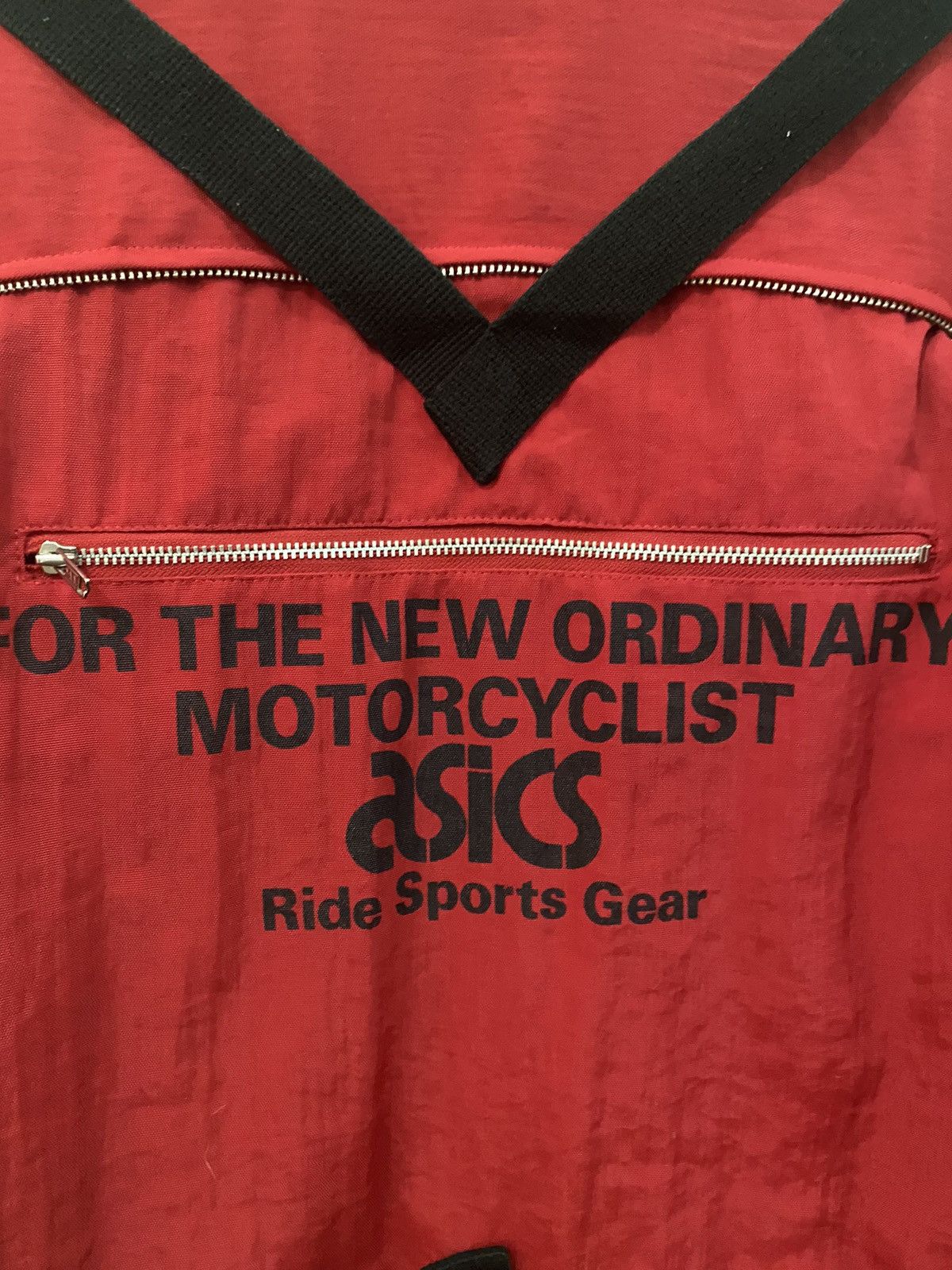 Asics × Vintage Vintage Asics Motorcyclist Jacket Nice Style Size US M / EU 48-50 / 2 - 10 Thumbnail