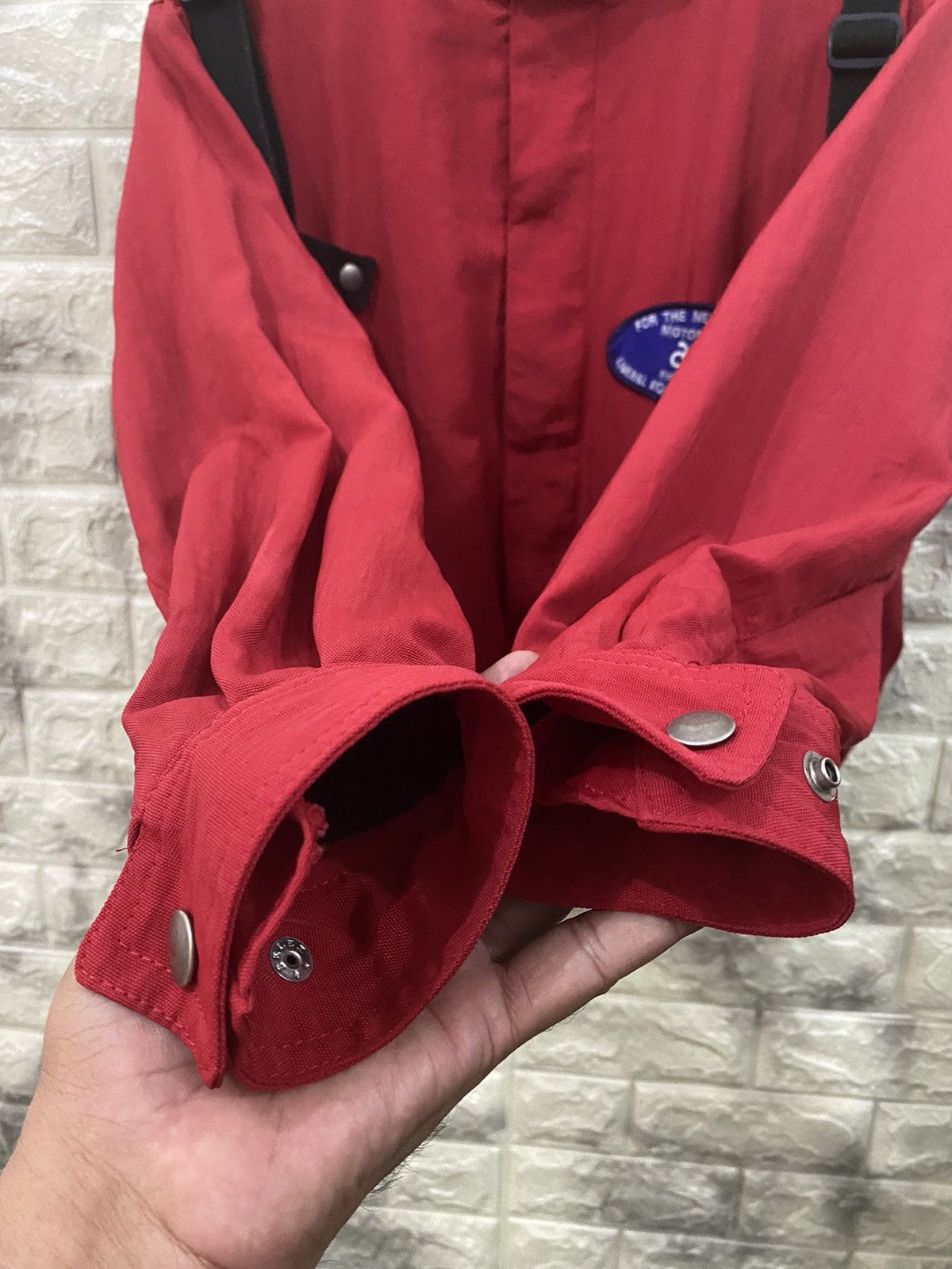 Asics × Vintage Vintage Asics Motorcyclist Jacket Nice Style Size US M / EU 48-50 / 2 - 7 Thumbnail