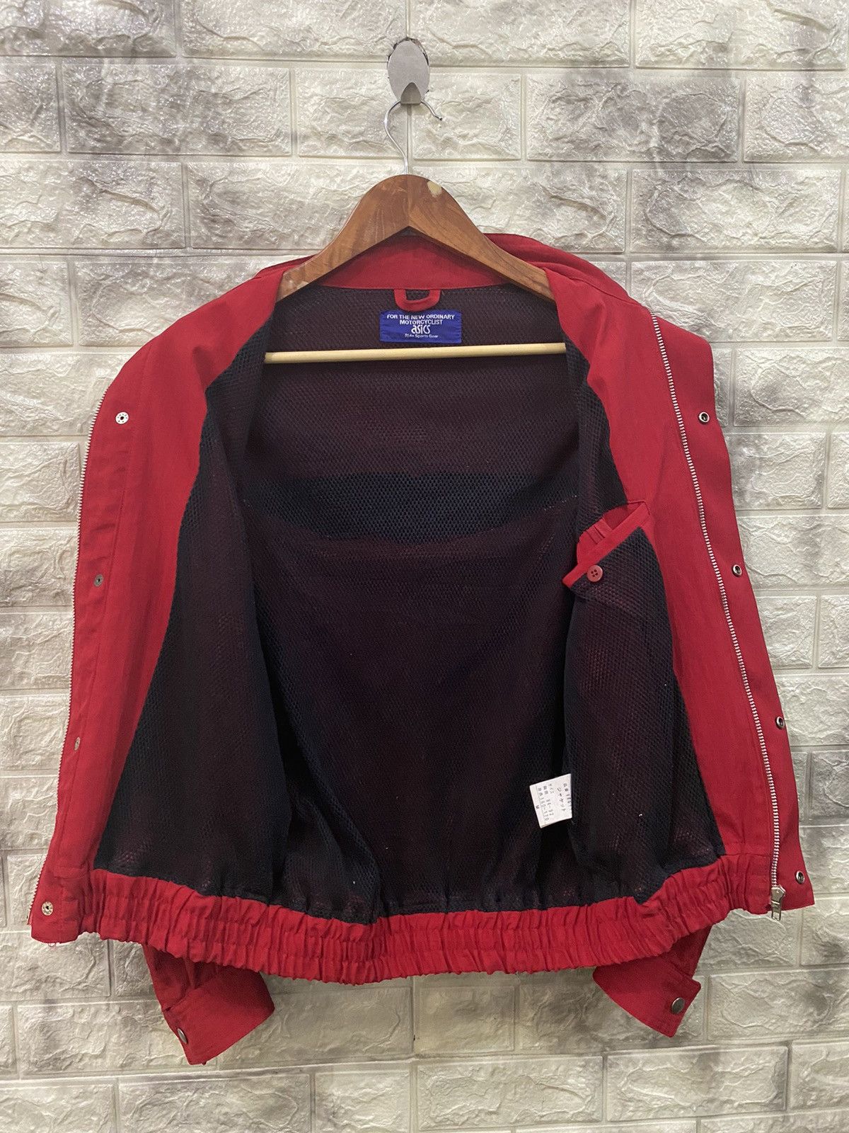 Asics × Vintage Vintage Asics Motorcyclist Jacket Nice Style Size US M / EU 48-50 / 2 - 17 Thumbnail