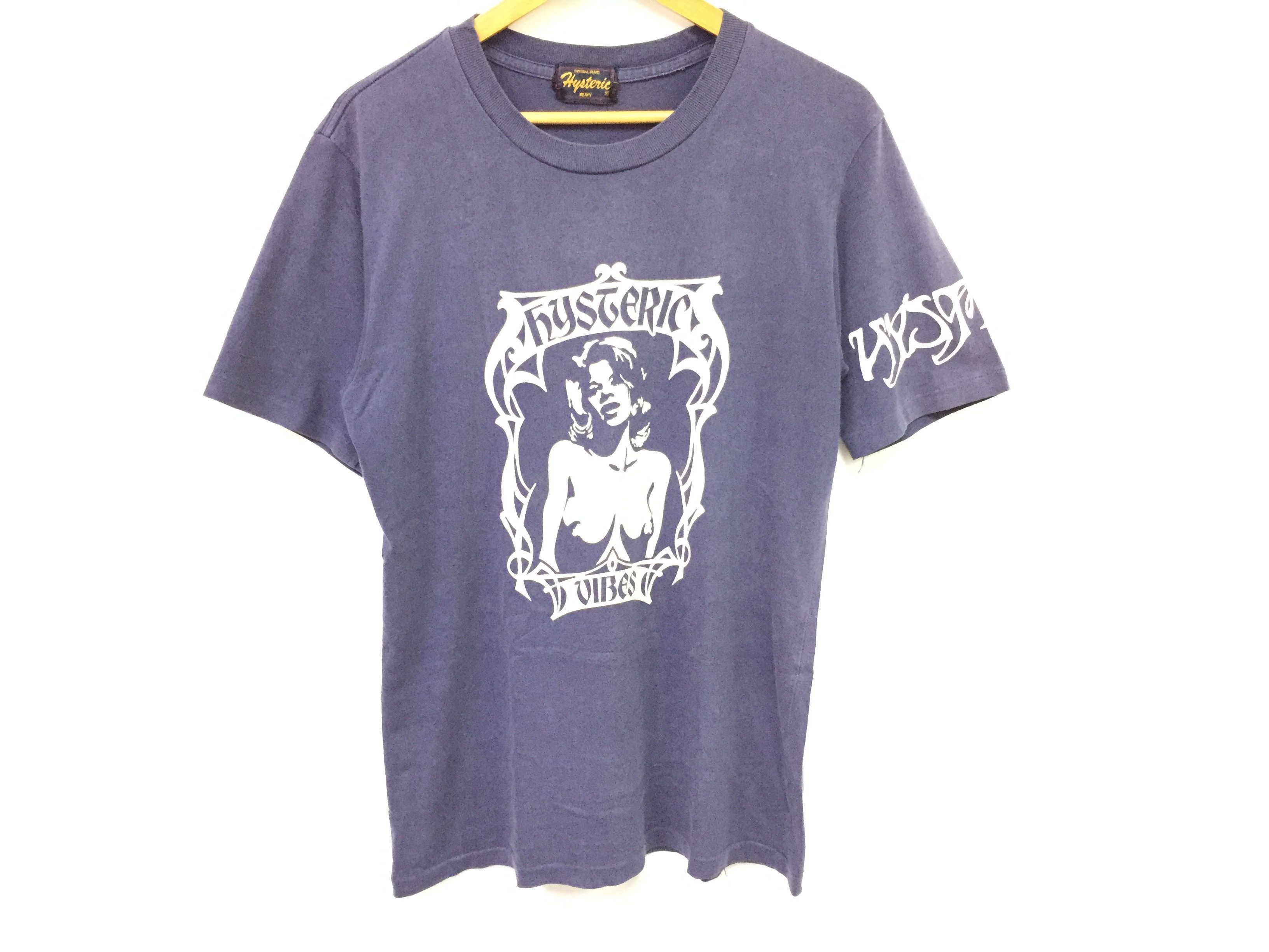 Hysteric Glamour 1998 HYSTERIC GLAMOUR Vibes tee Size US M / EU 48-50 / 2 - 2 Thumbnail