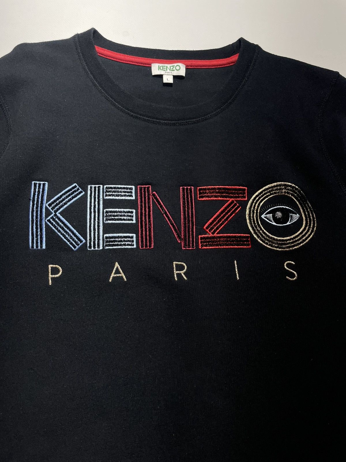 Kenzo Kenzo Big Logo Women’s Sweatshirt Size L / US 10 / IT 46 - 4 Thumbnail