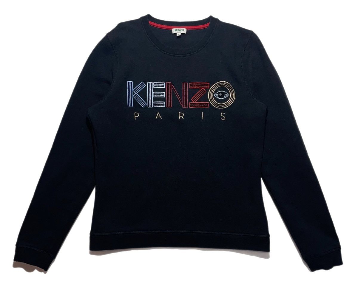 Kenzo Kenzo Big Logo Women’s Sweatshirt Size L / US 10 / IT 46 - 1 Thumbnail