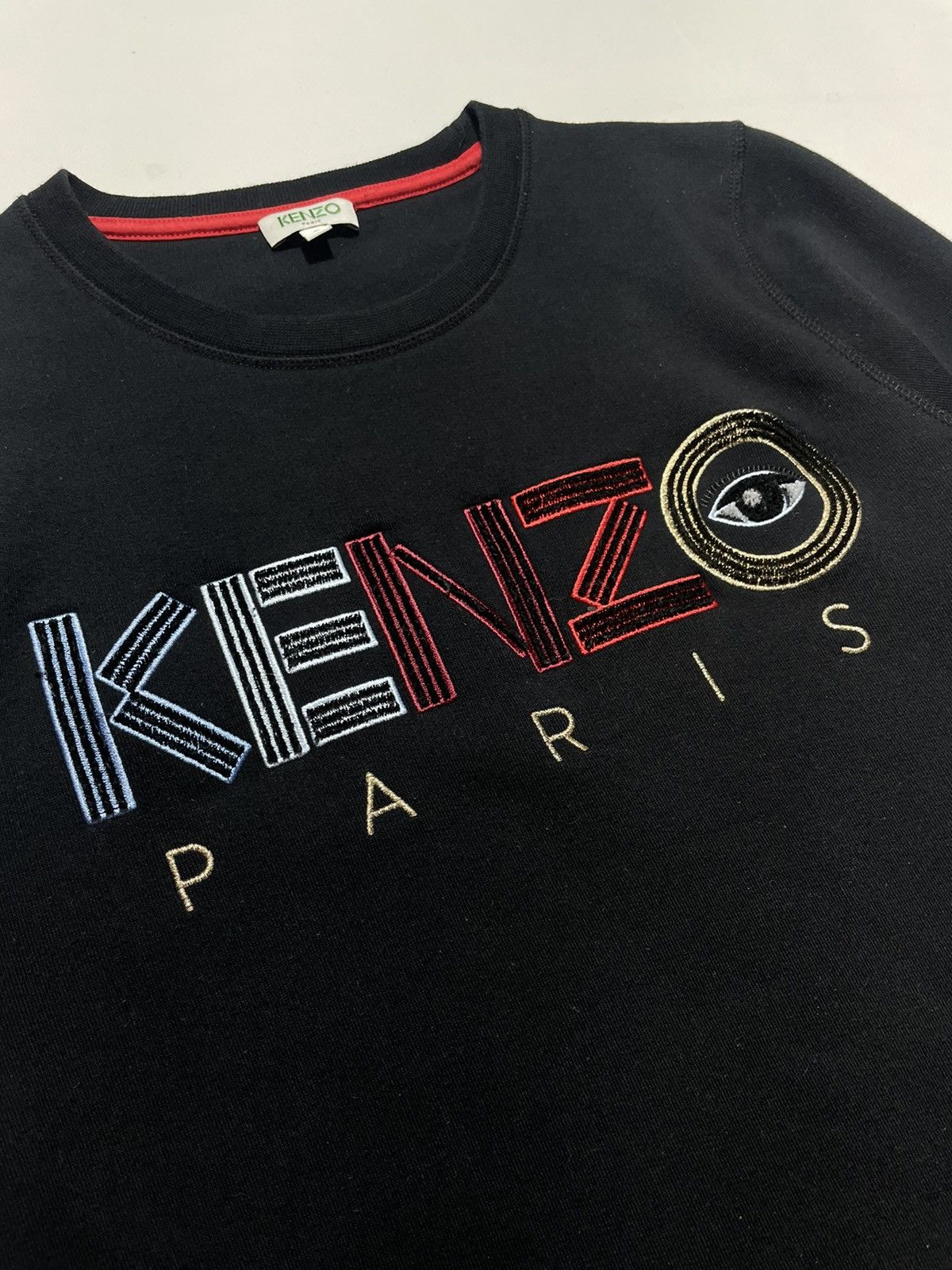 Kenzo Kenzo Big Logo Women’s Sweatshirt Size L / US 10 / IT 46 - 3 Thumbnail