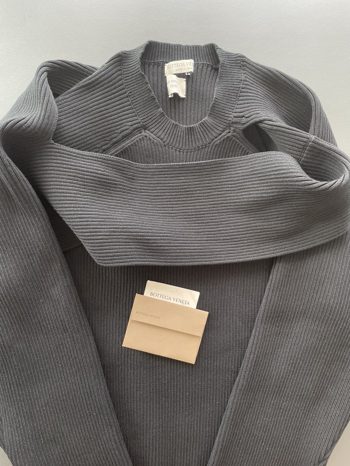 Bottega Veneta Super Runway Limited Edition Distress Sweater Daniel Lee Size US XXL / EU 58 / 5 - 16 Thumbnail