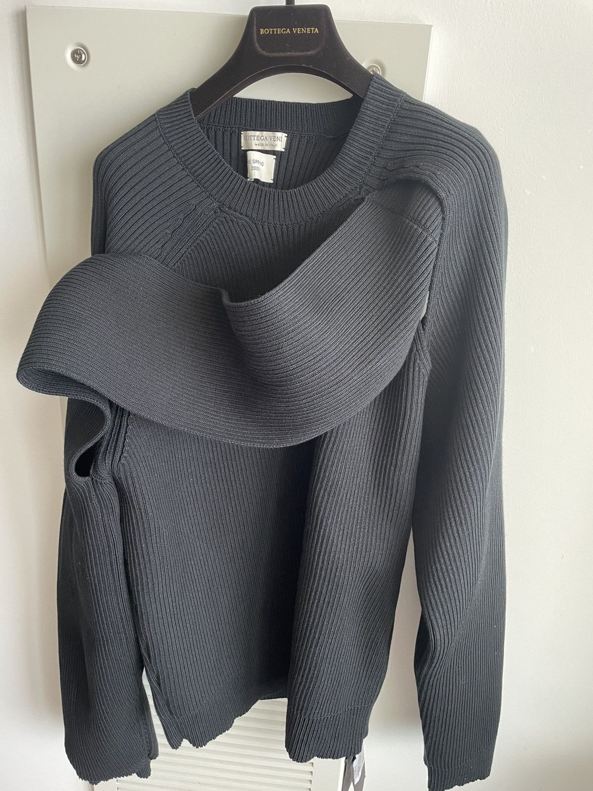 Bottega Veneta Super Runway Limited Edition Distress Sweater Daniel Lee Size US XXL / EU 58 / 5 - 7 Thumbnail