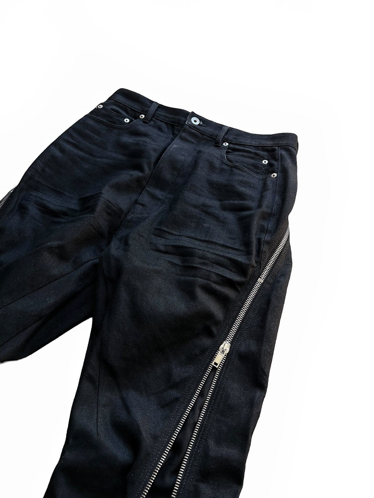 Rick Owens Banana Cut Bolan Denim Size US 30 / EU 46 - 3 Thumbnail