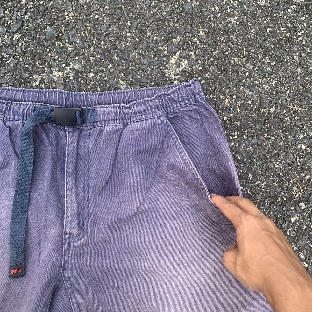 Chums VINTAGE CHUMS WITH BELT DUCKCANVAS SPRING WAIST SHORT PANTS Size US 32 / EU 48 - 4 Thumbnail