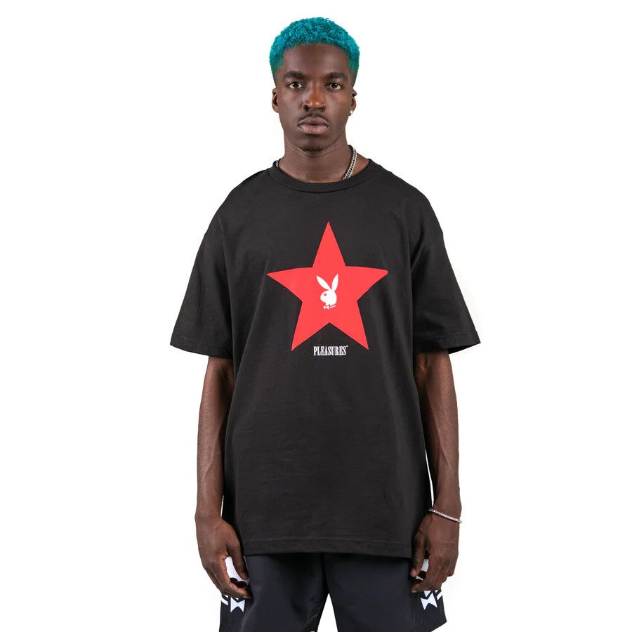 Playboy × Pleasures CONNECT T-SHIRT Size US M / EU 48-50 / 2 - 8 Thumbnail