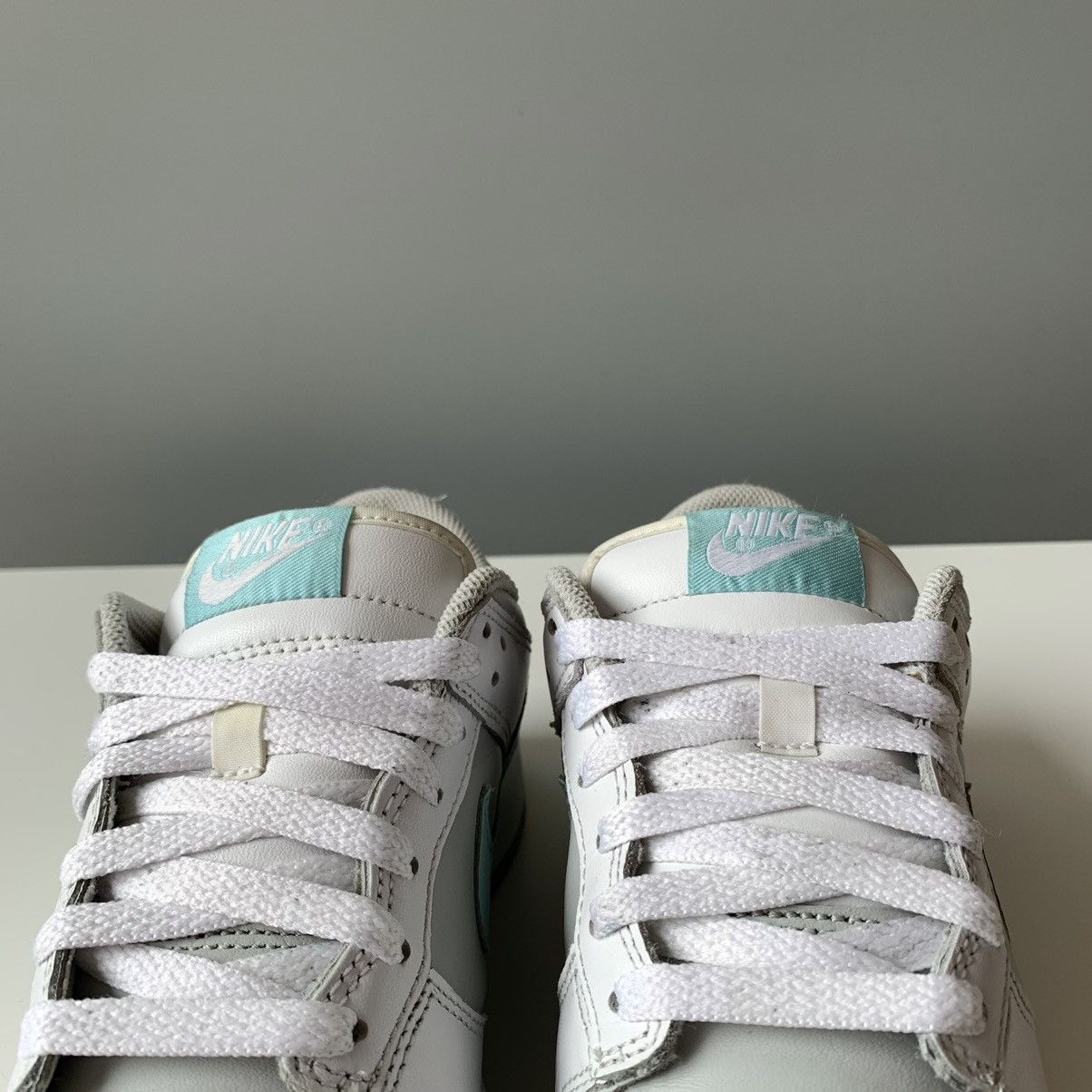 Nike 2005 Nike Dunk Low Ice Blue Neutral Grey White / Baby Blue Size US 7 / IT 37 - 6 Thumbnail