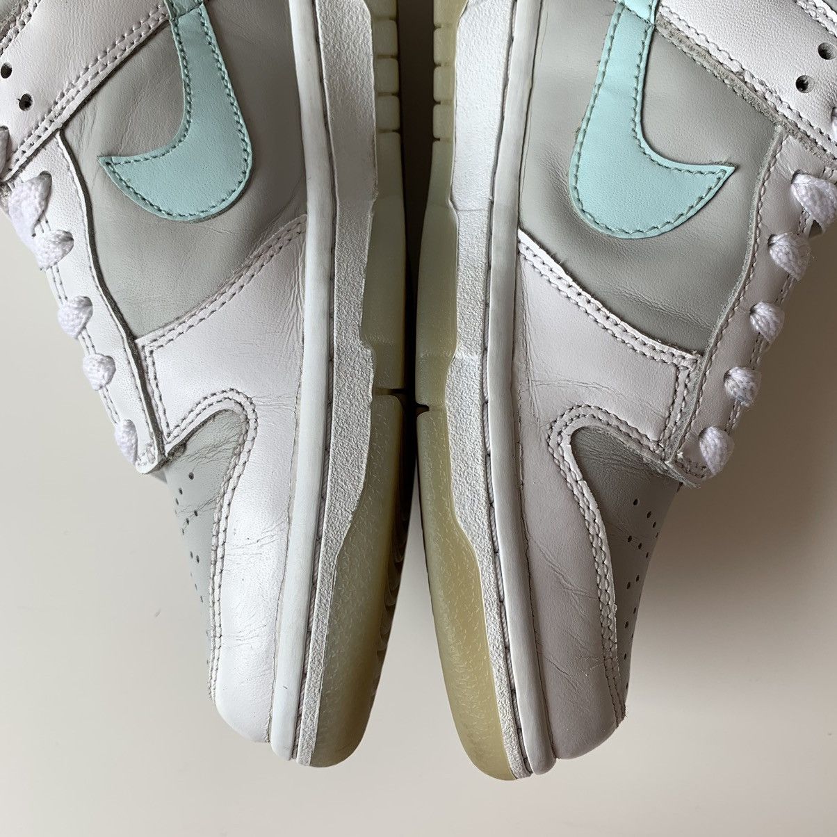 Nike 2005 Nike Dunk Low Ice Blue Neutral Grey White / Baby Blue Size US 7 / IT 37 - 12 Thumbnail