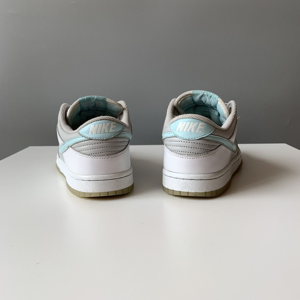 Nike 2005 Nike Dunk Low Ice Blue Neutral Grey White / Baby Blue Size US 7 / IT 37 - 7 Thumbnail
