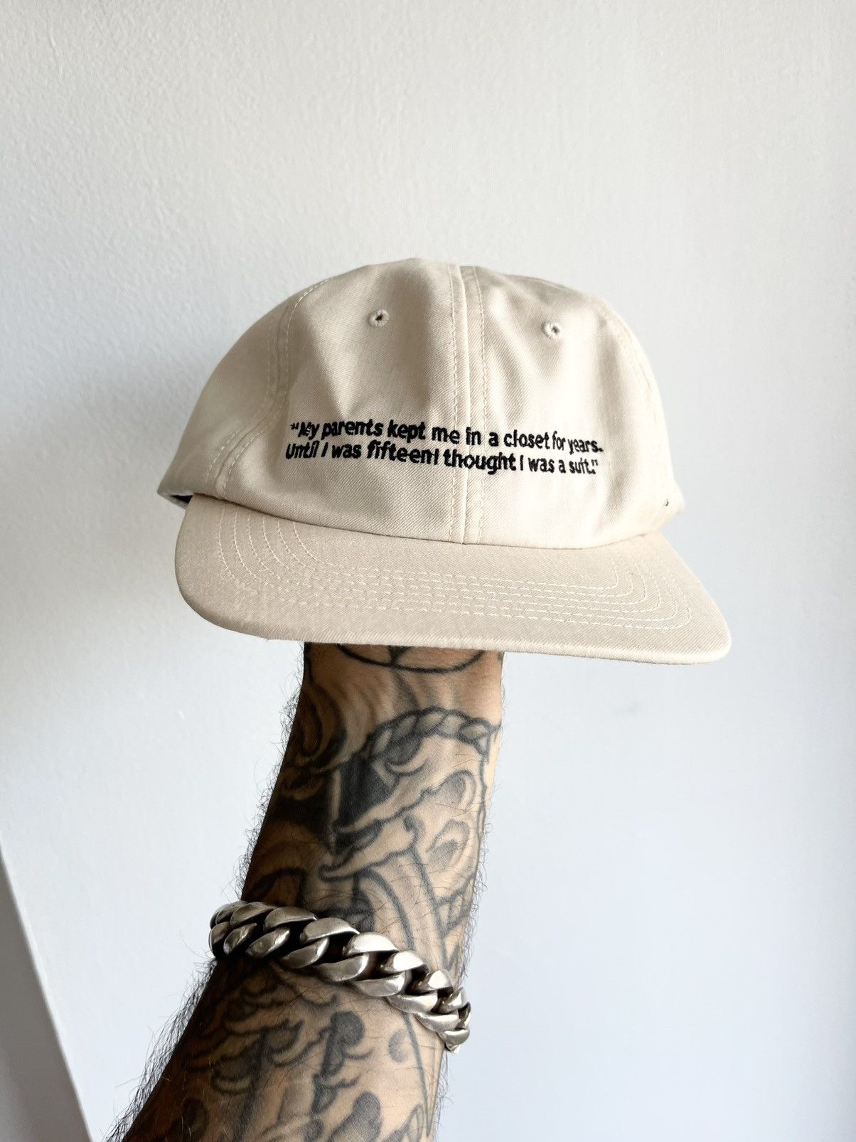 Enfants Riches Deprimes ERD Richard Prince Quote Hat Maxfield Exclusive Size ONE SIZE - 2 Thumbnail