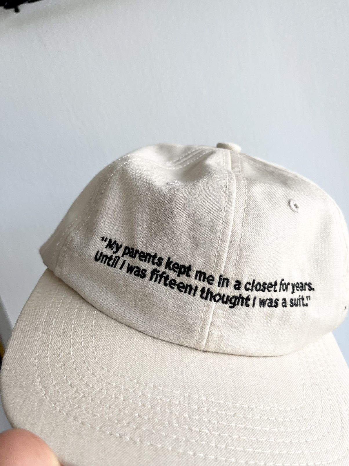 Enfants Riches Deprimes ERD Richard Prince Quote Hat Maxfield Exclusive Size ONE SIZE - 13 Thumbnail